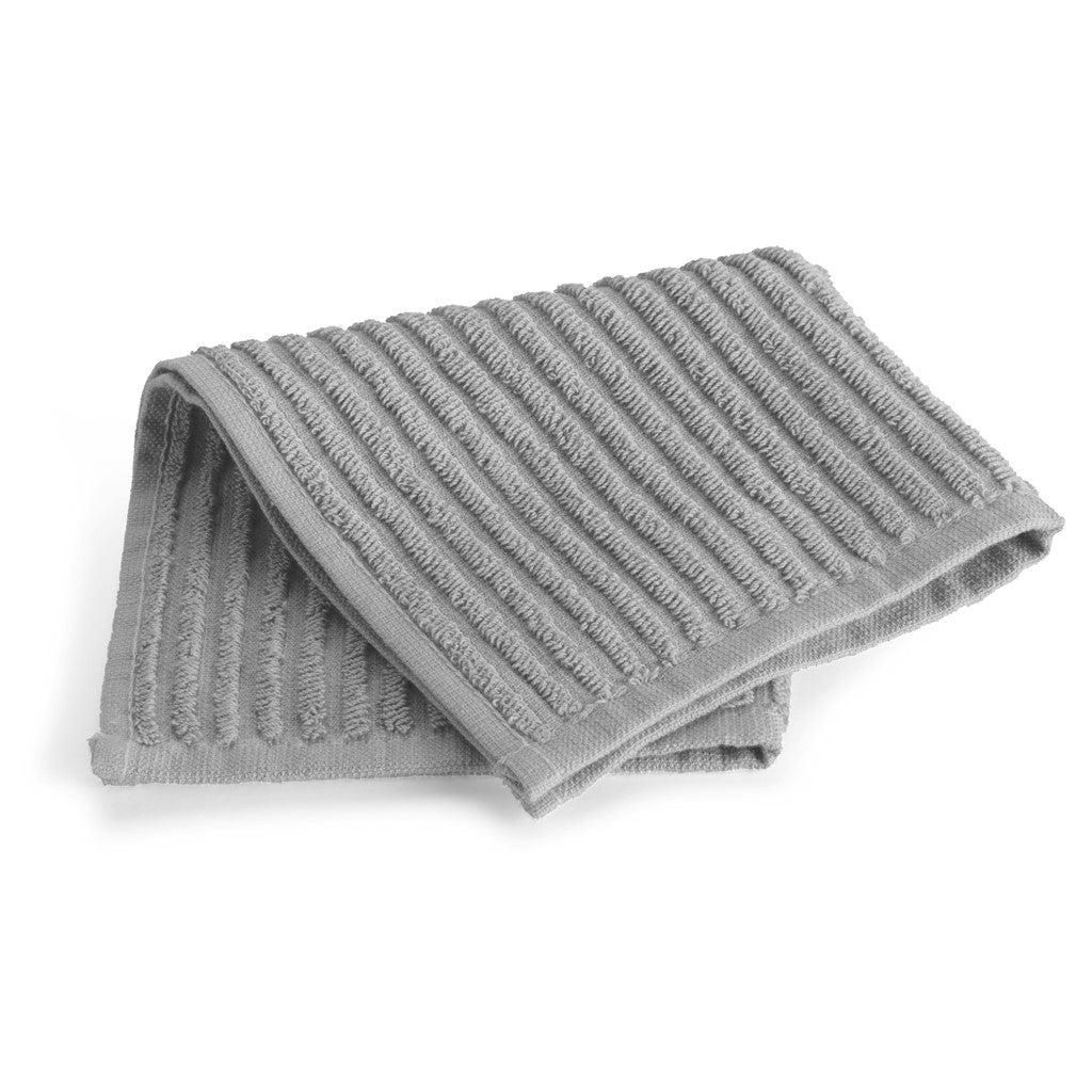 Vaatdoek Clean Up - Grijs - 100% Katoen - 30 x 30 cm - Set van 2 stuks