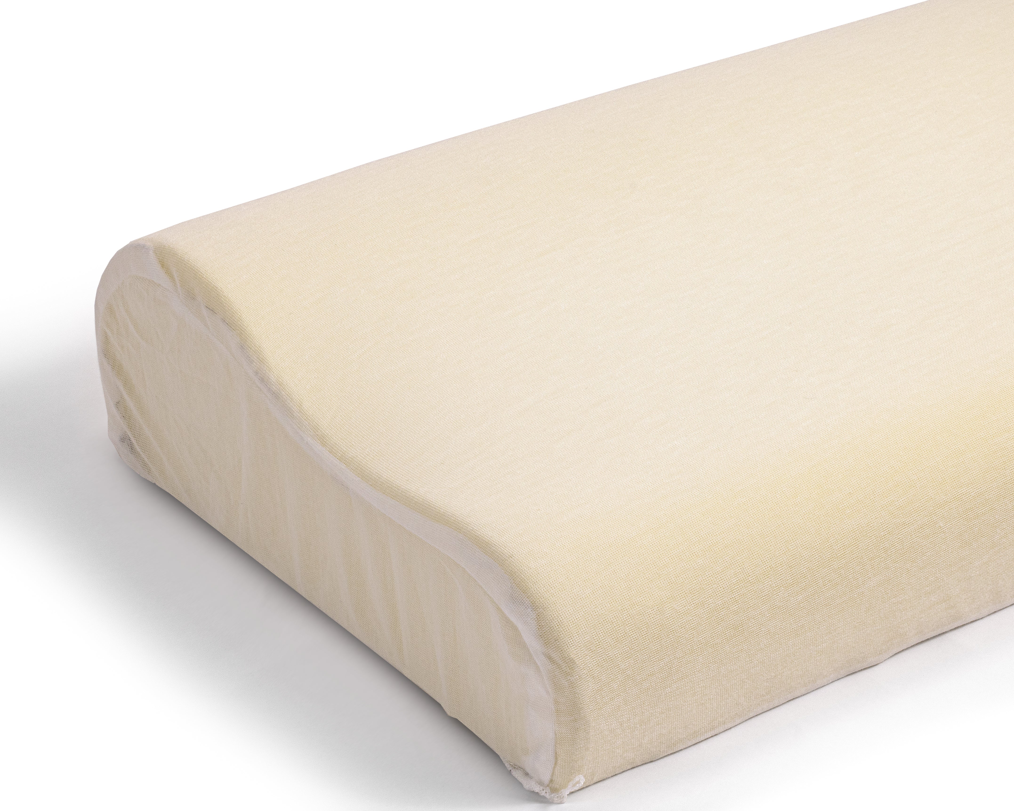 Contour Memory Foam Pillow 60 x 35 - Soft cover - Neck support - Pressure-relieving memory foam