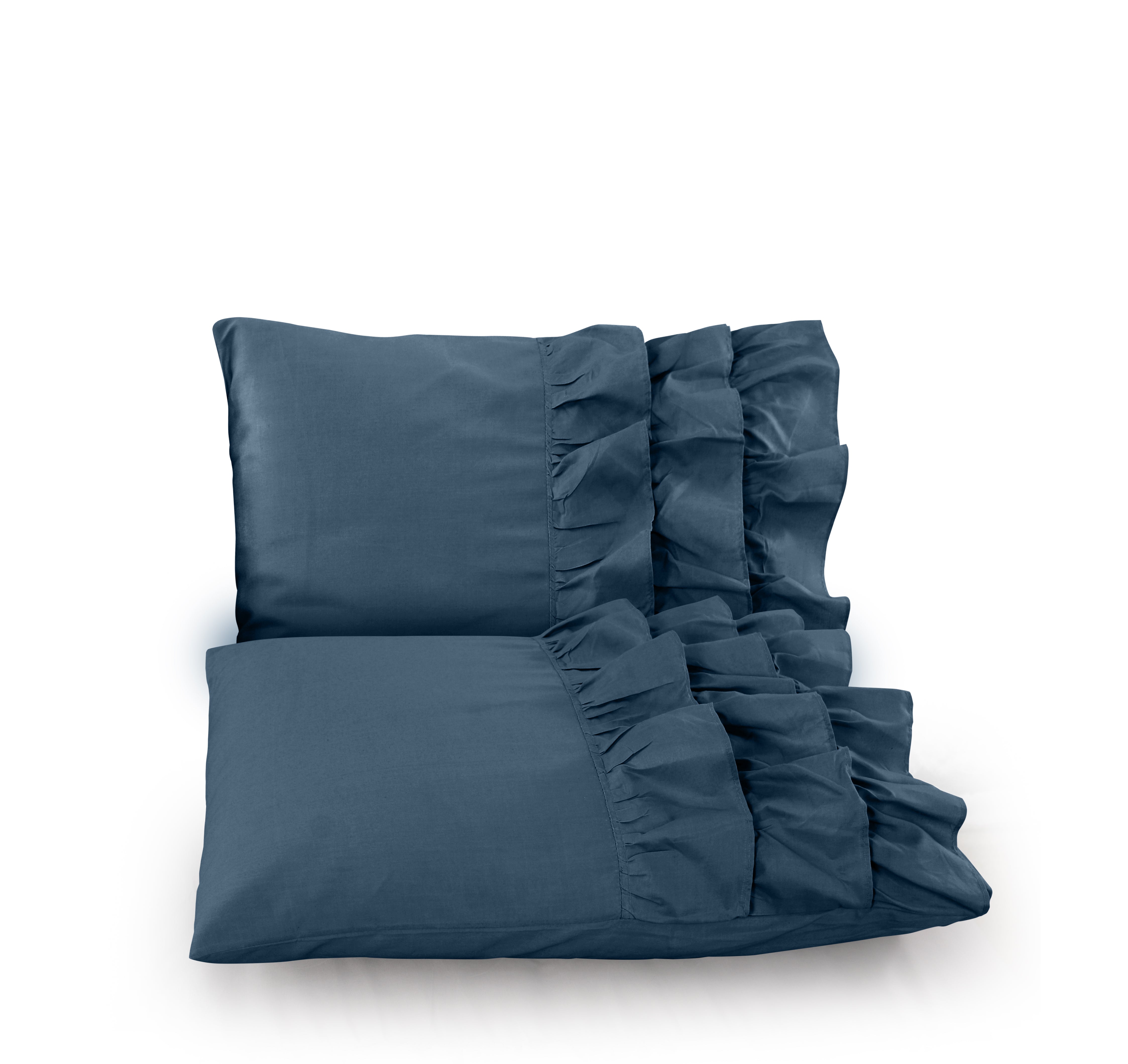 Cyprus Dekbedovertrek Blauw - 100% Katoen