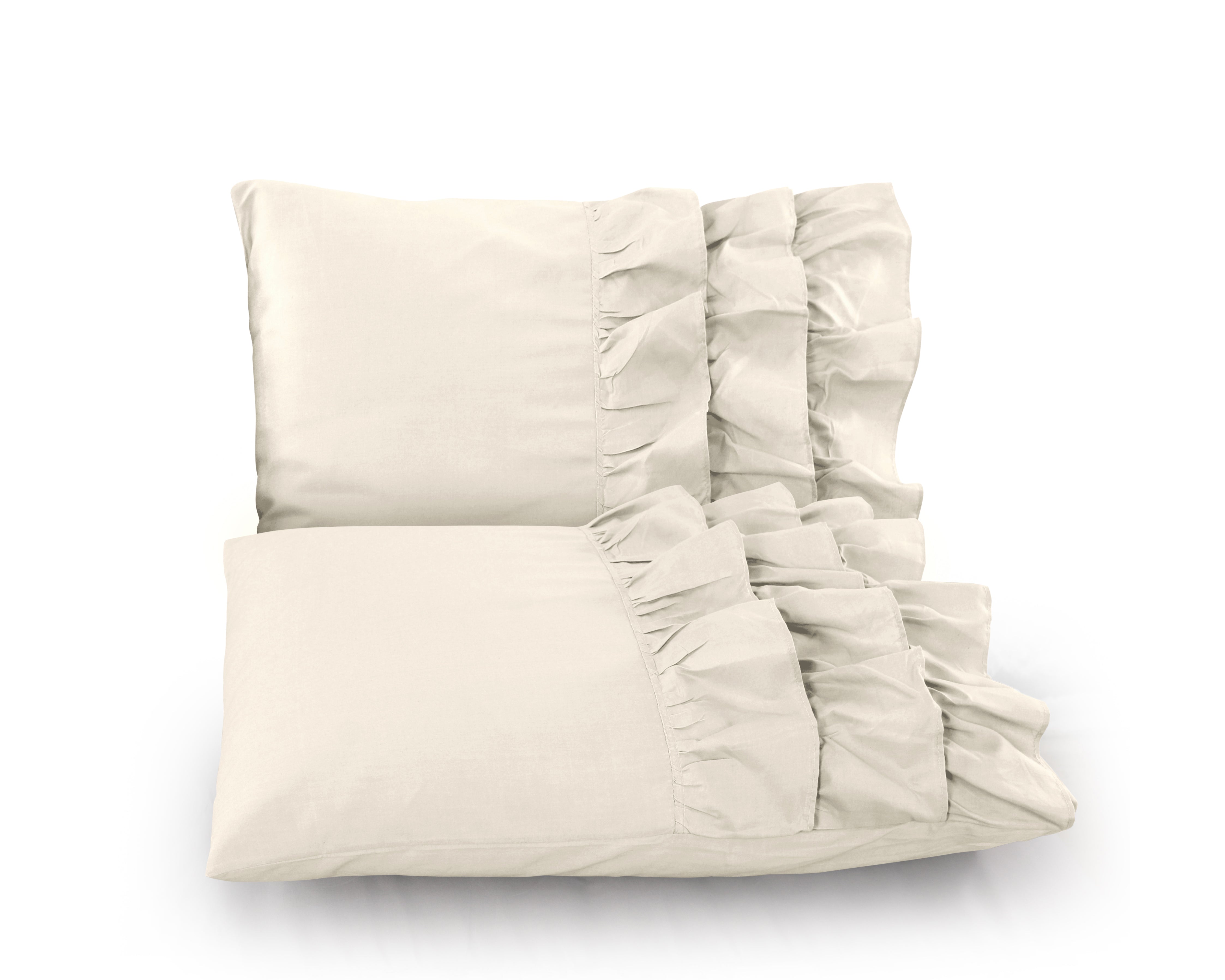 Cyprus Dekbedovertrek Creme - Luxe Design - Super zacht geweven - Luxe verpakt