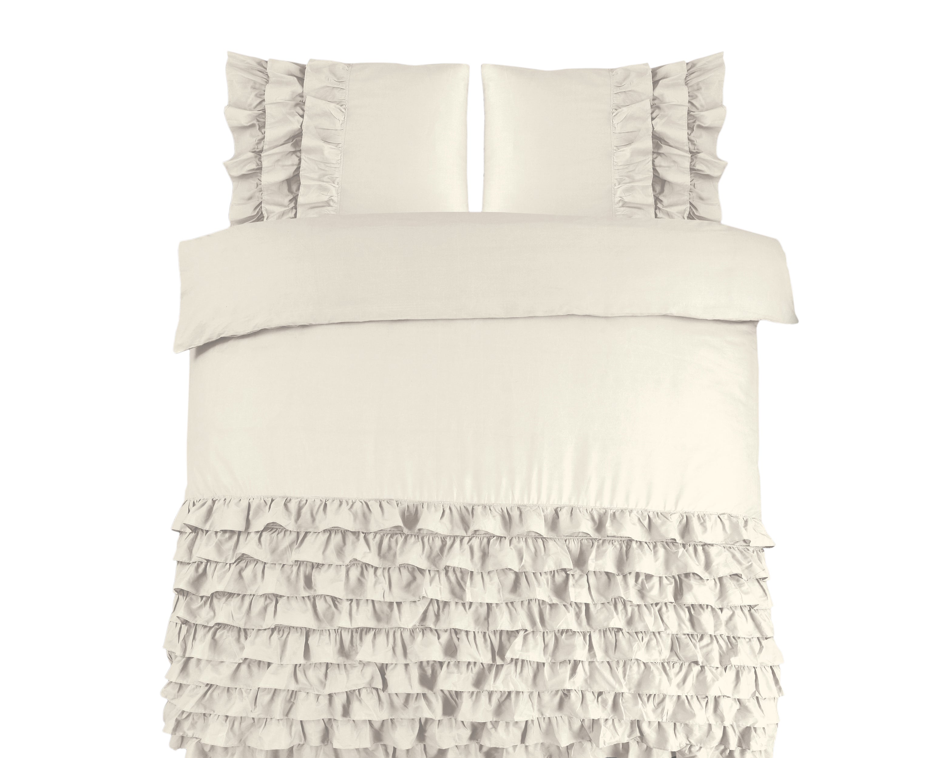 Cyprus Dekbedovertrek Creme - Luxe Design - Super zacht geweven - Luxe verpakt