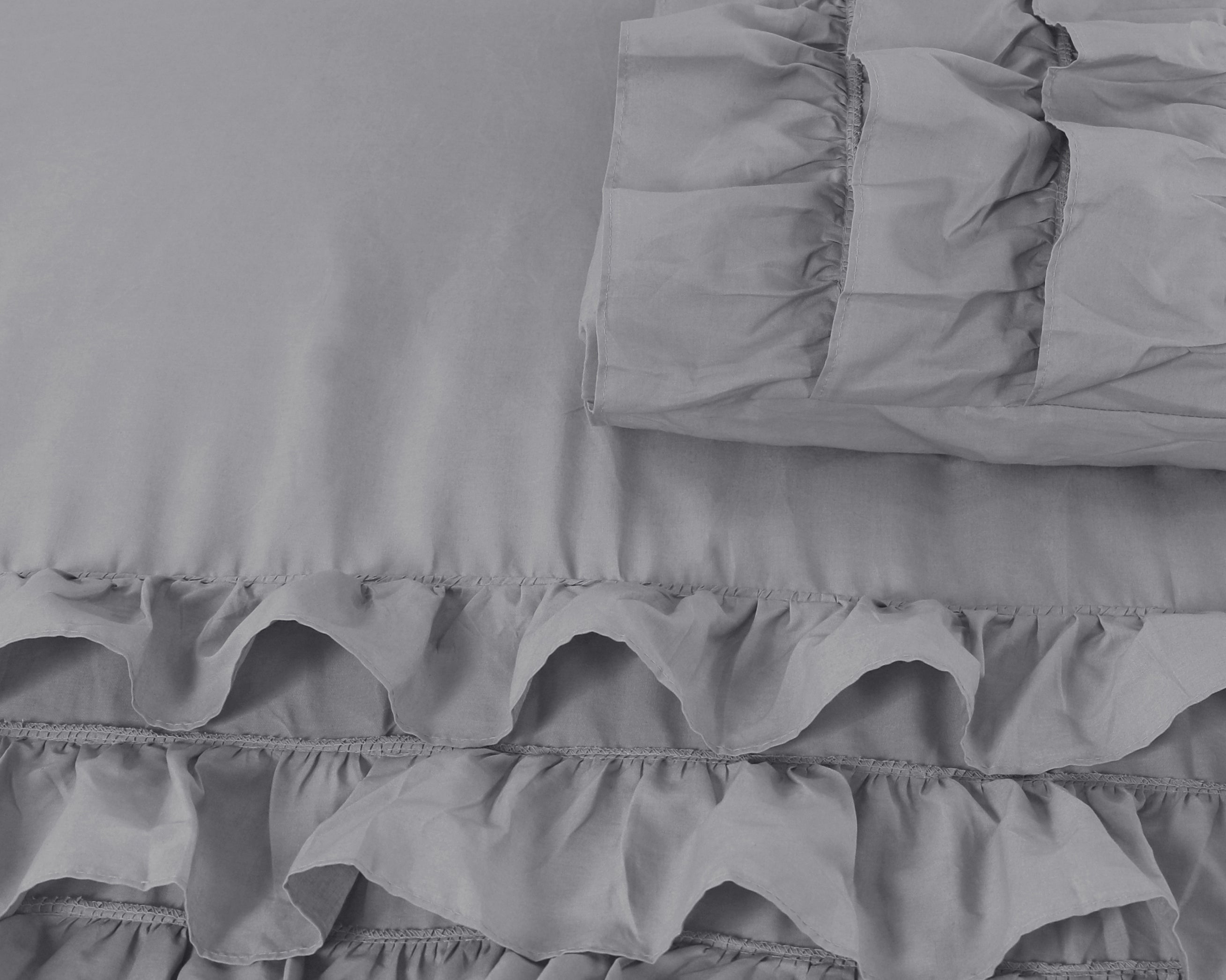 Cyprus Dekbedovertrek Grijs - 100% Katoen