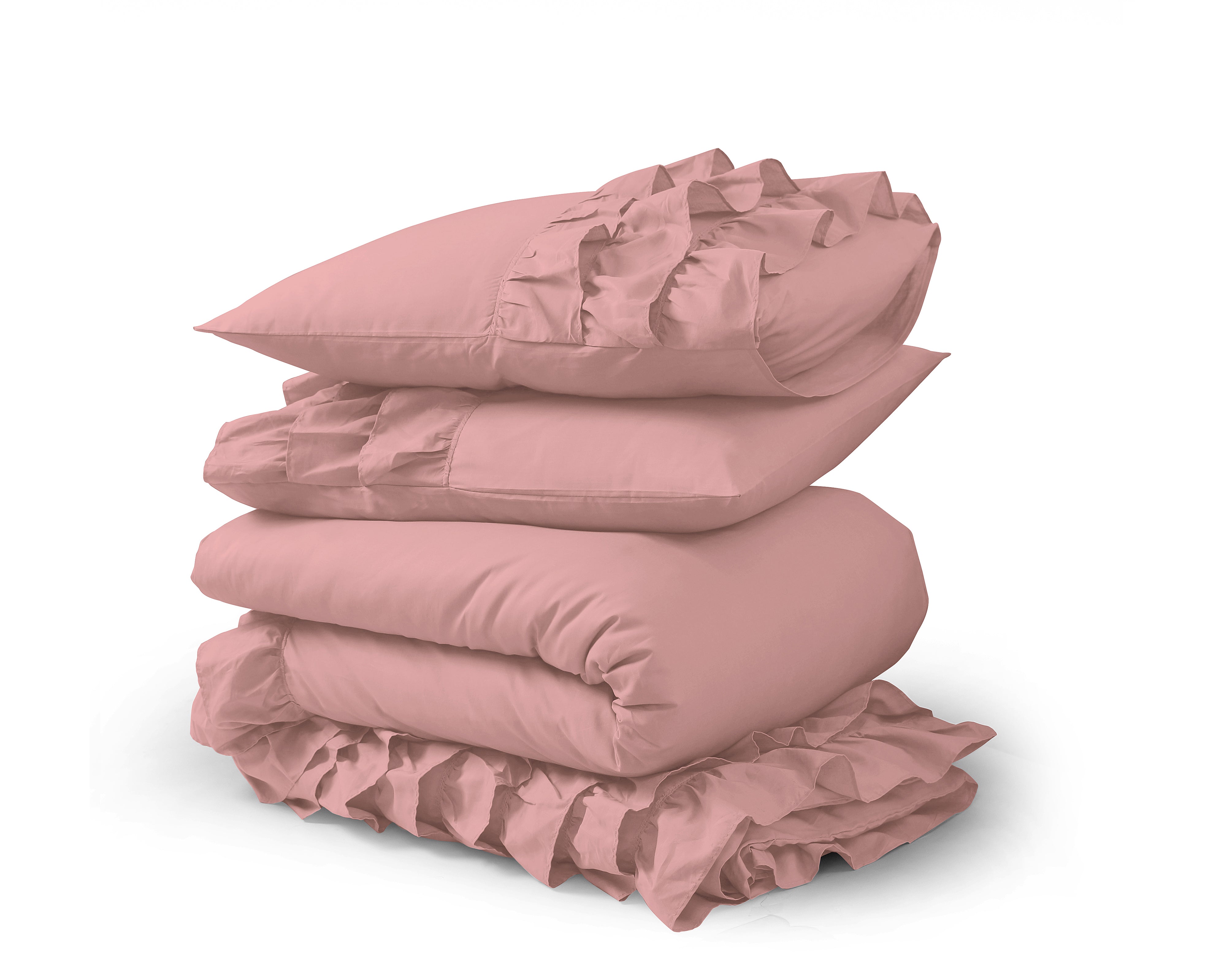 Cyprus Dekbedovertrek Roze - 100% Katoen