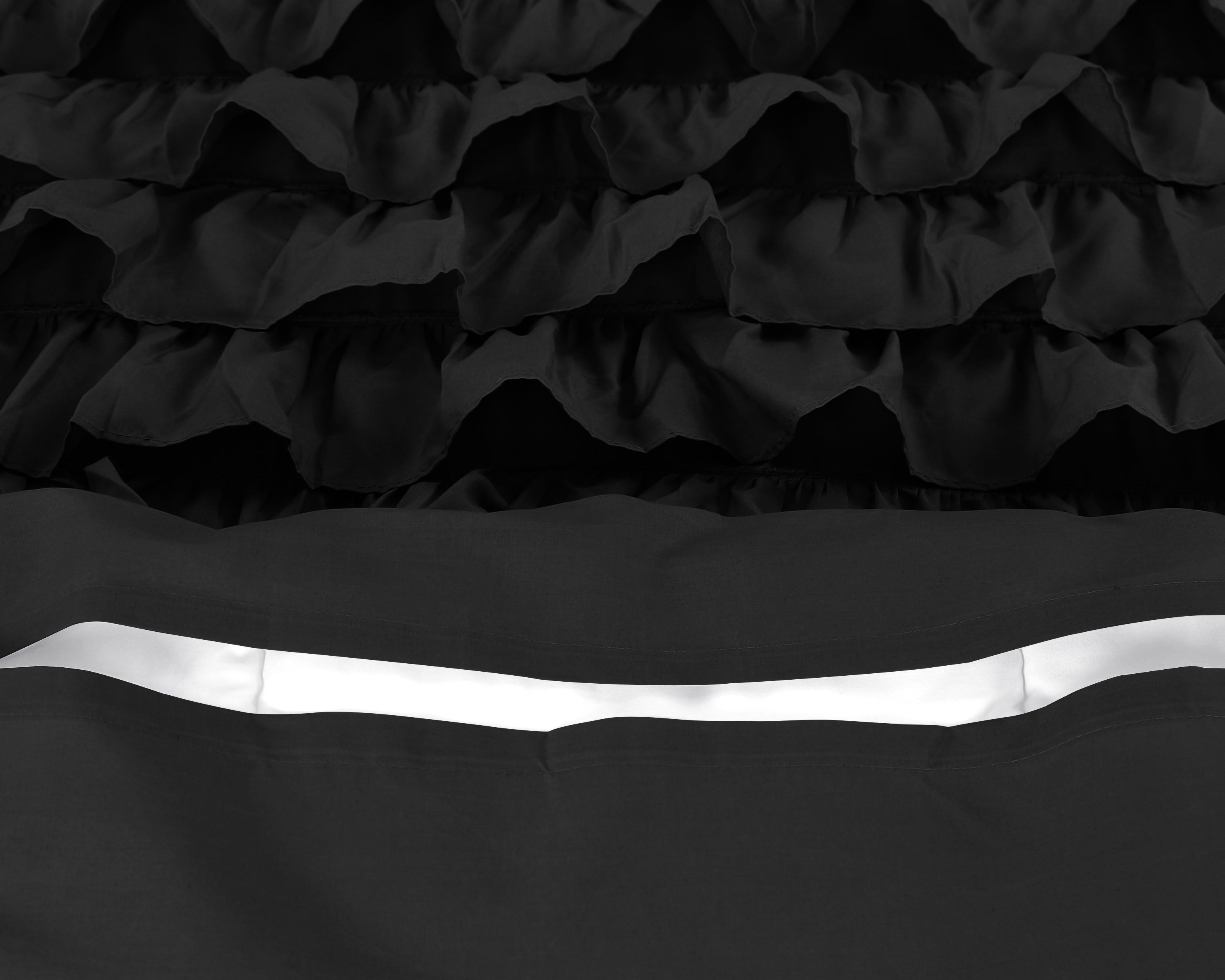 Cyprus Dekbedovertrek Zwart - 100% Katoen