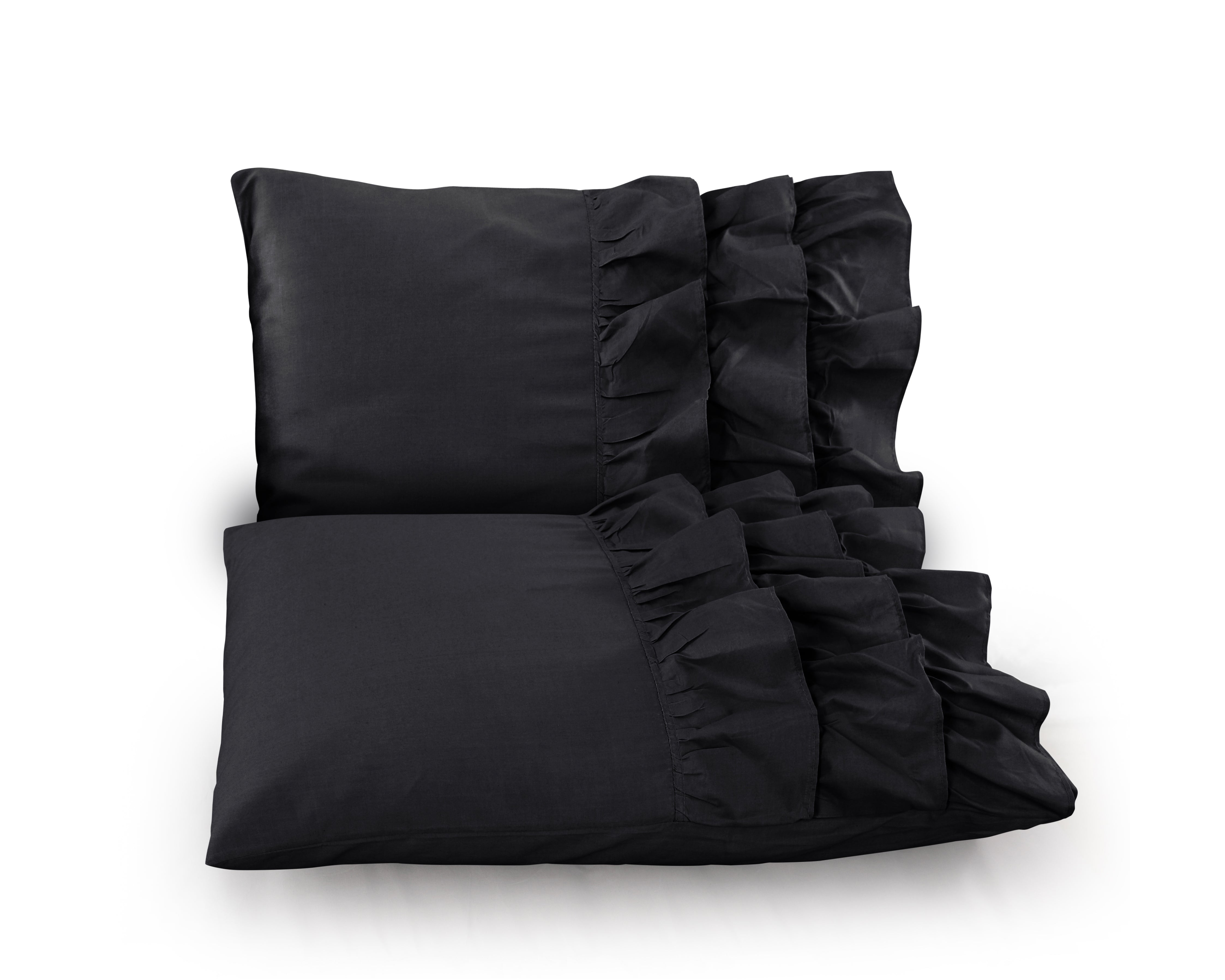 Cyprus Dekbedovertrek Zwart - 100% Katoen