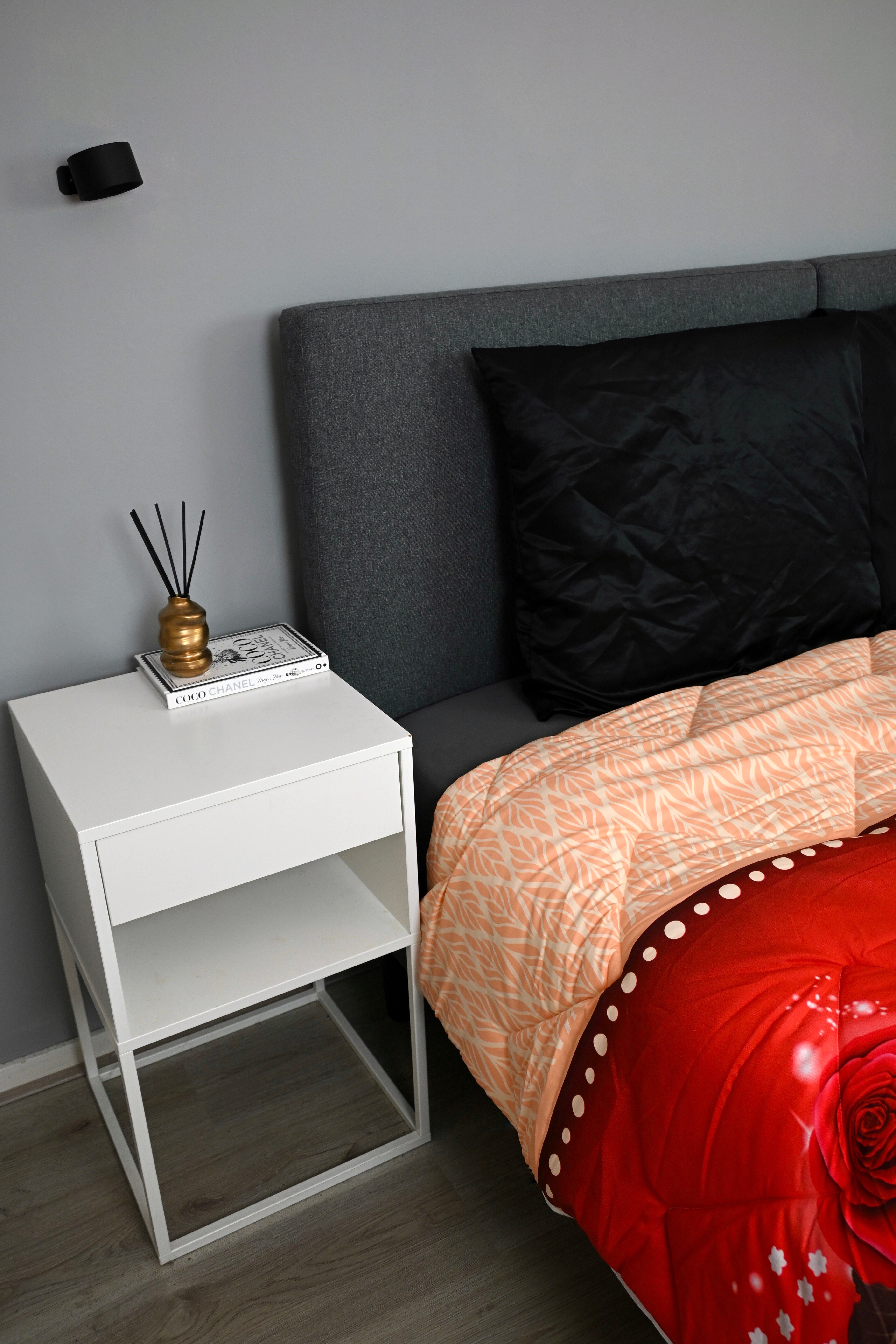 All-in One Lazy Dekbed Rode Rozen - Dekbed voor het hele jaar