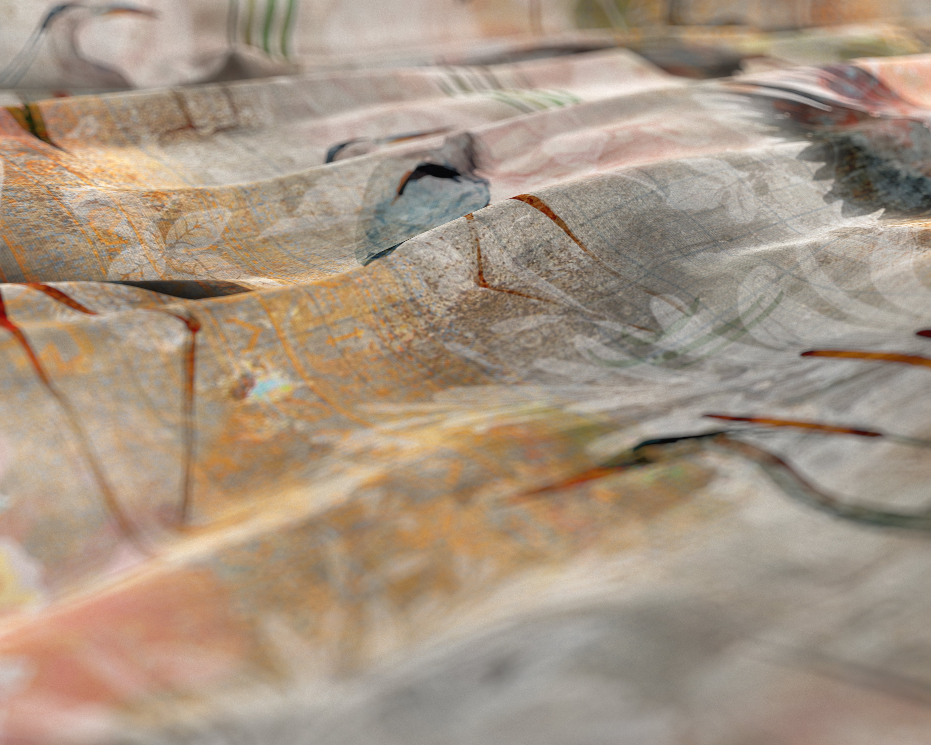 Dahila Multi Duvet Cover - Luxury Satin - High Quality - Trendy Prints