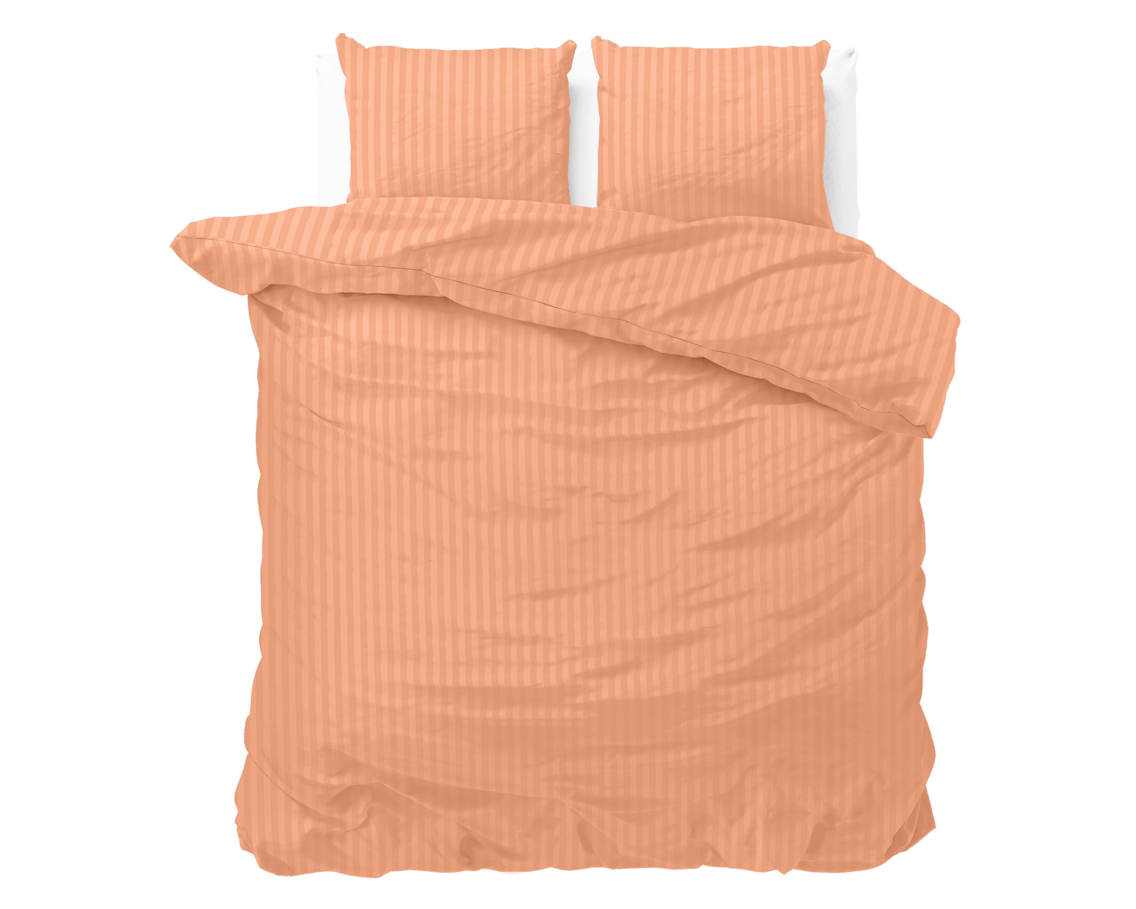 Dallas Duvet Cover Pastel Orange - Plain design - Deep-print design - Easy to wash