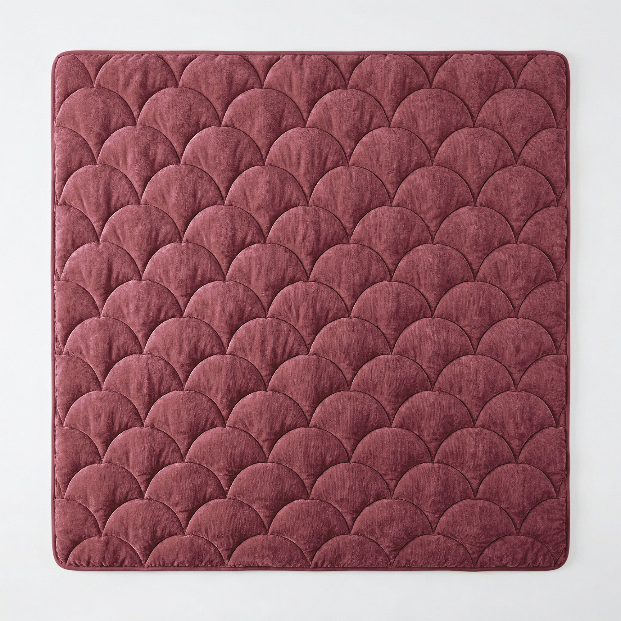 Valking Dekbed Chenille Velvet Emboss - Burgundy - Voor het hele jaar