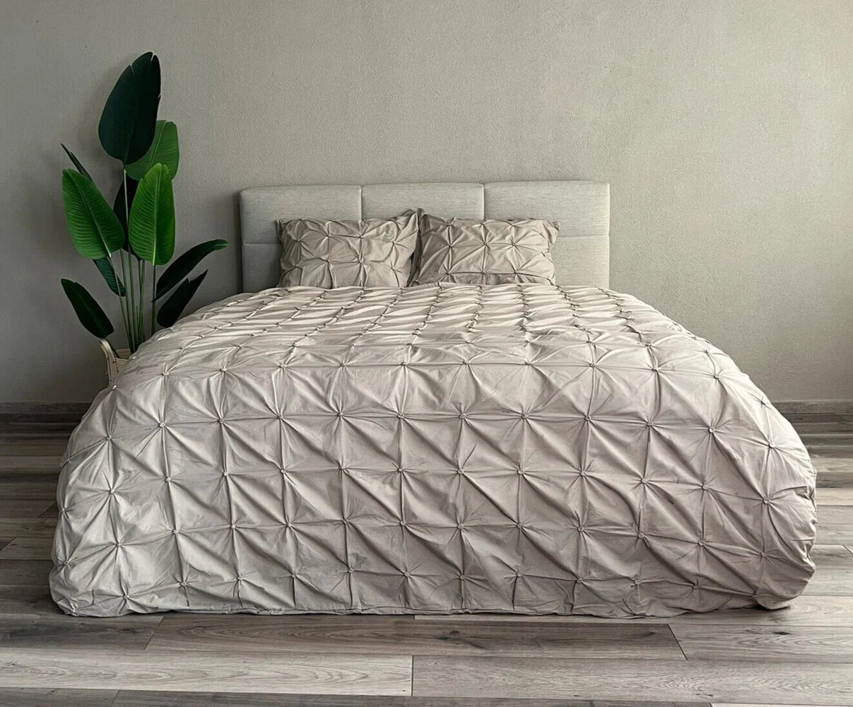 Dekbedovertrek Alexandria Taupe – Luxe, Comfort & Stijl