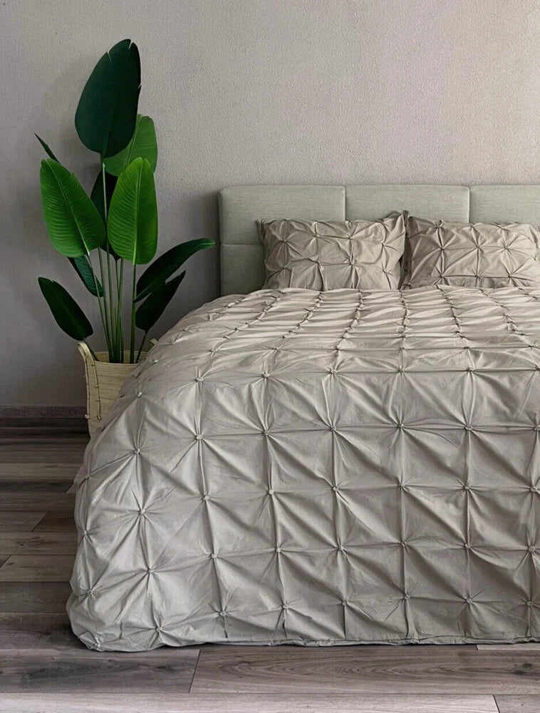 Dekbedovertrek Alexandria Taupe – Luxe, Comfort & Stijl