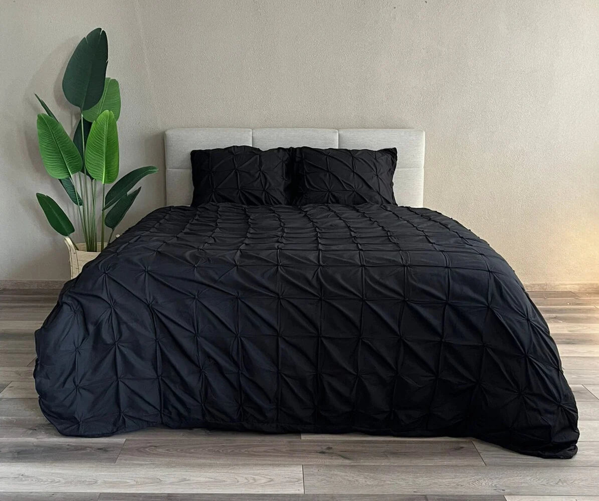 Dekbedovertrek Alexandria Zwart - Luxe en Comfort