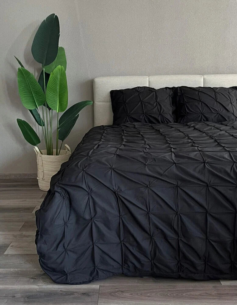 Dekbedovertrek Alexandria Zwart - Luxe en Comfort
