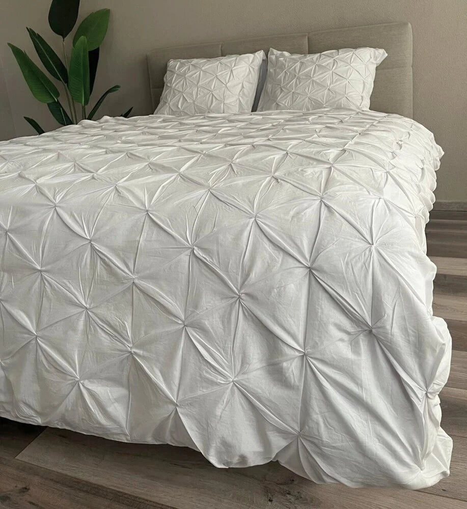 Dekbedovertrek Augustine White | Luxe 100% Katoen