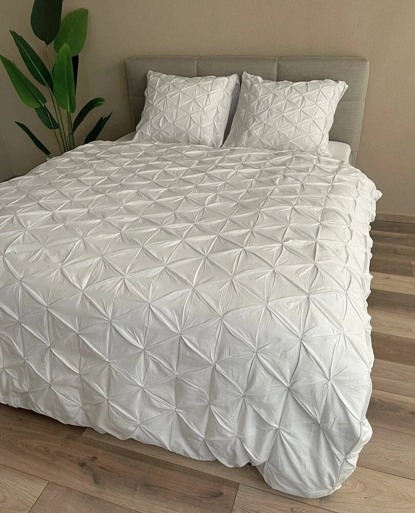 Dekbedovertrek Augustine White | Luxe 100% Katoen