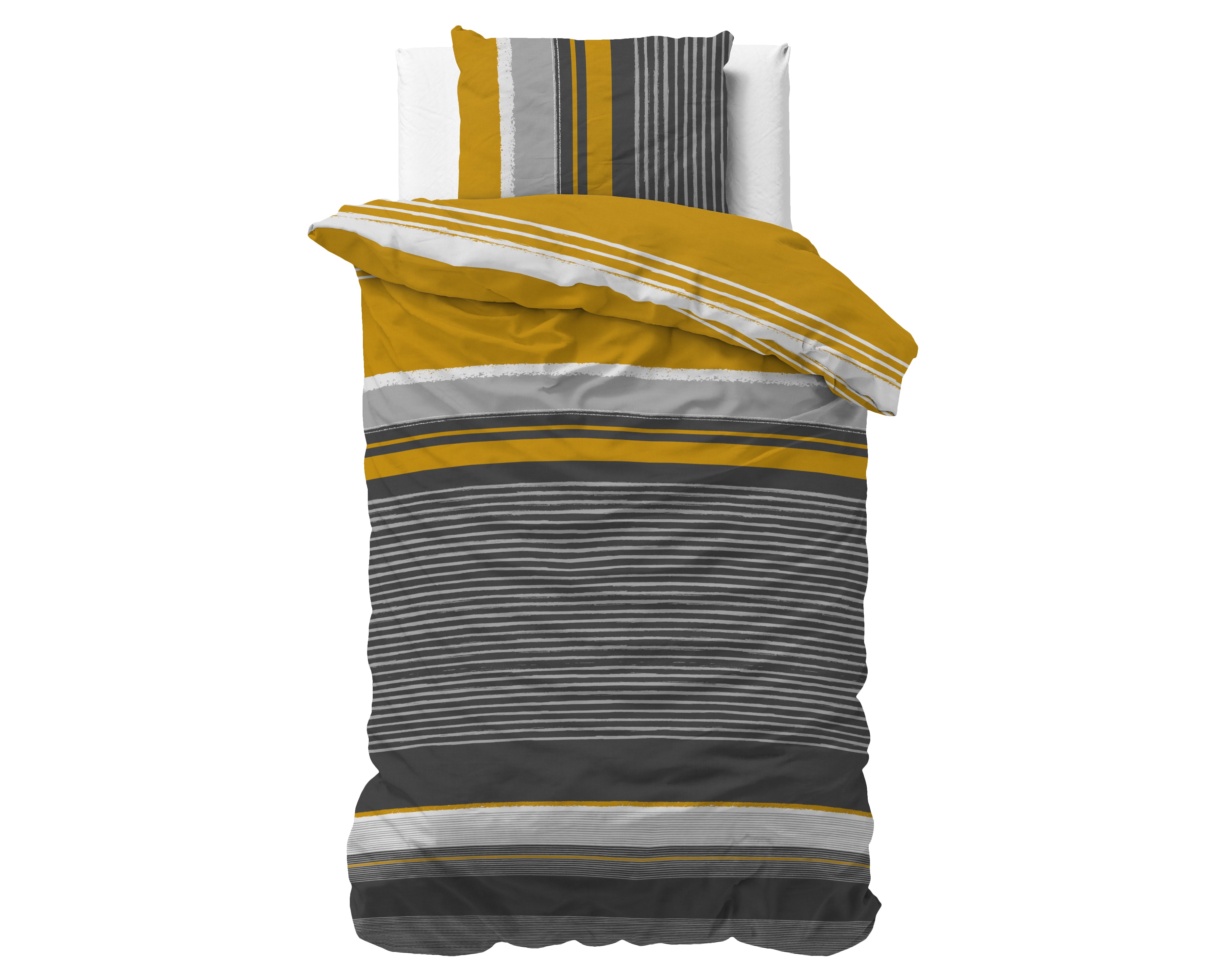 Drake Duvet Cover Black - Cotton Woven - Non-Iron - Fun Prints