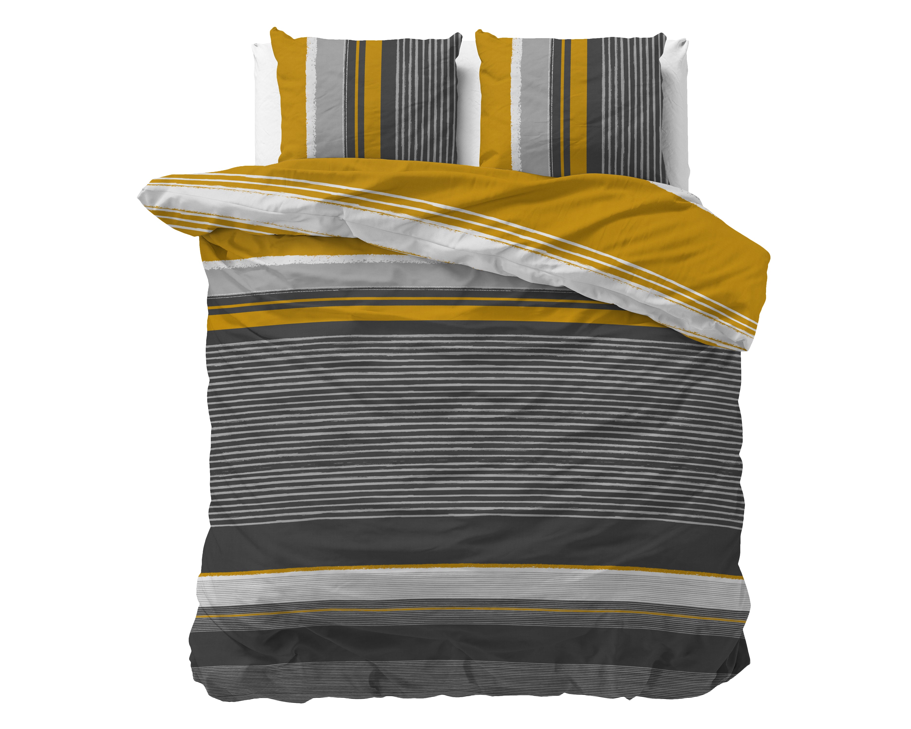 Drake Duvet Cover Black - Cotton Woven - Non-Iron - Fun Prints