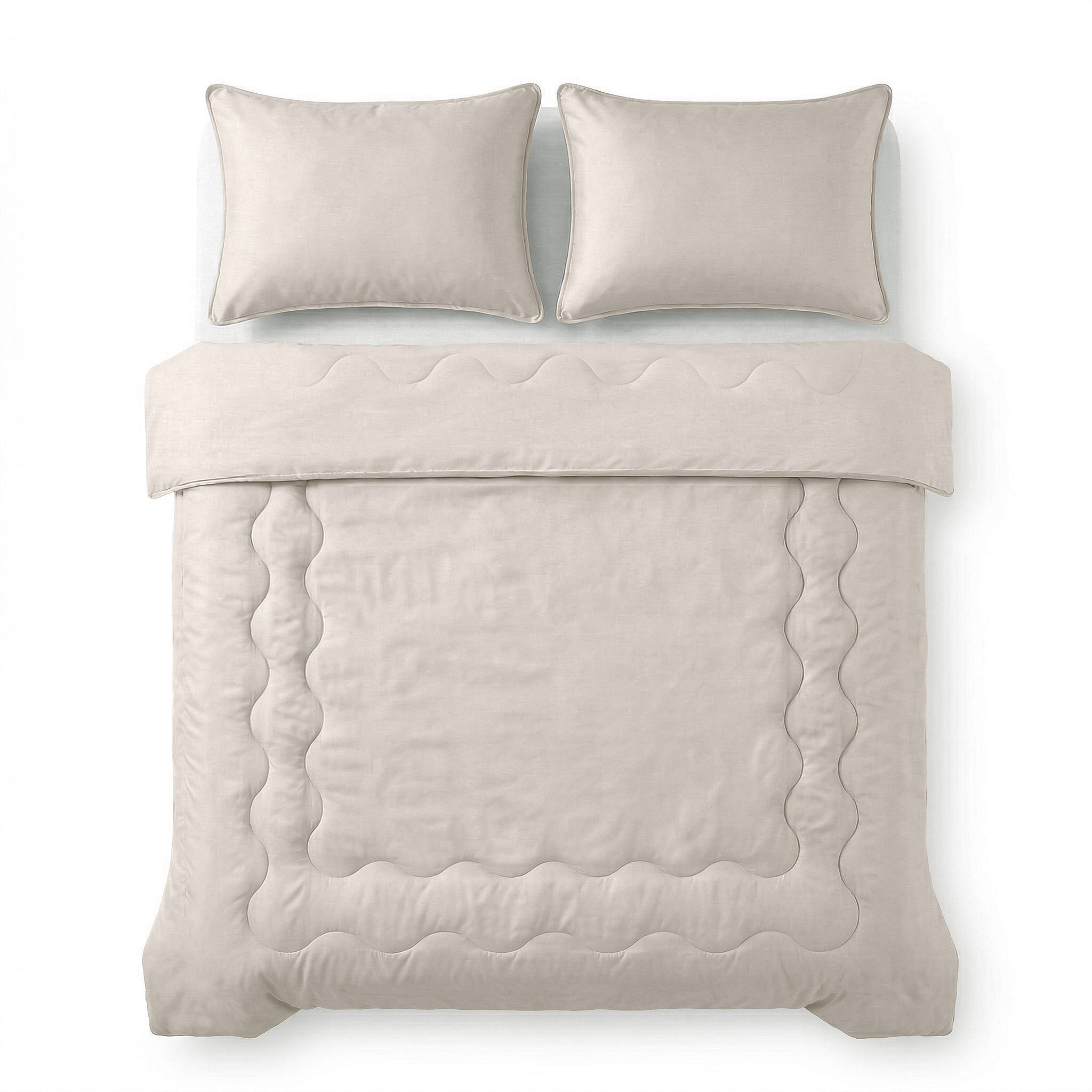 Dreamhouse Dekbed - Verkoelend - Taupe - Voor de zomer + Kussenslopen