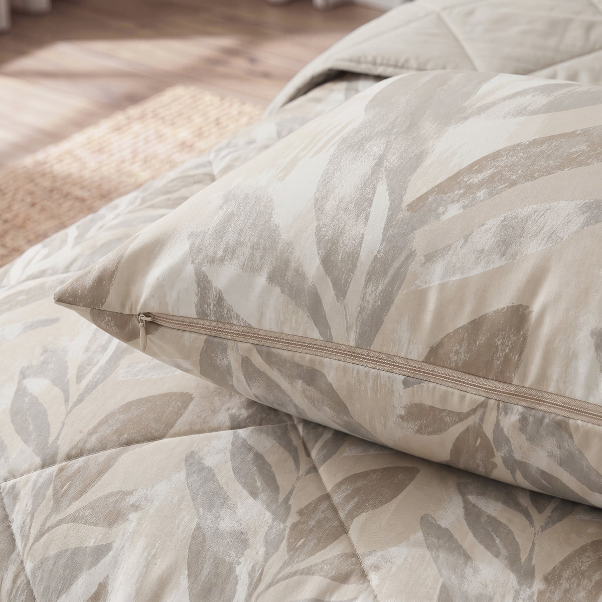 Dreamhouse Lazy Dekbed - Katoen - Gacho Taupe - Met Kussenslopen