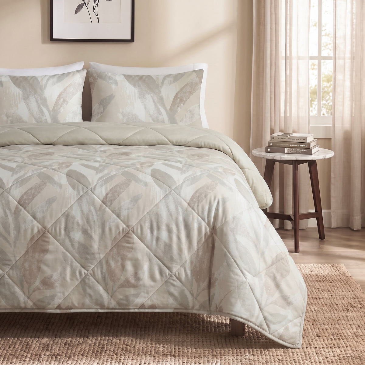 Dreamhouse Lazy Dekbed - Katoen - Gacho Taupe - Met Kussenslopen