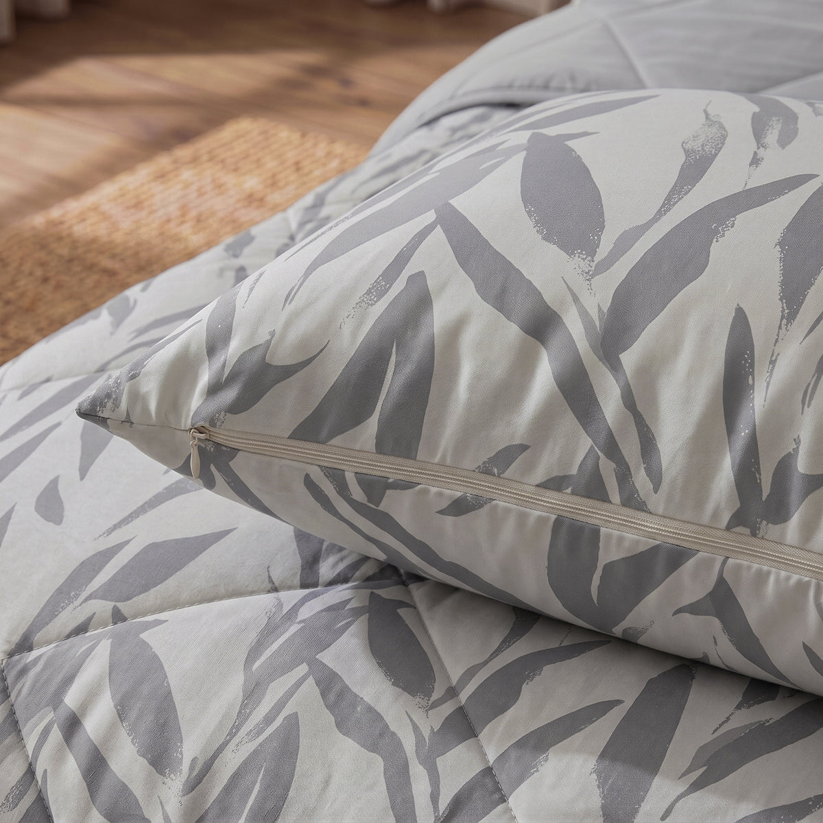 Dreamhouse Lazy Dekbed - Katoen - Garden Zen Grijs - Met Kussenslopen