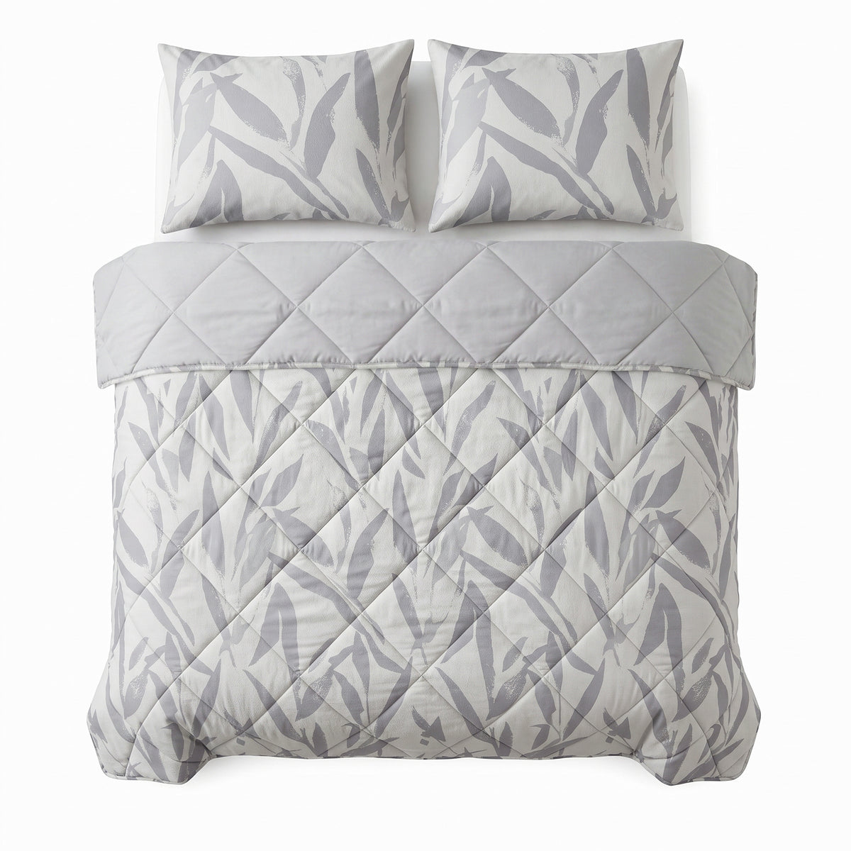Dreamhouse Lazy Dekbed - Katoen - Garden Zen Grijs - Met Kussenslopen