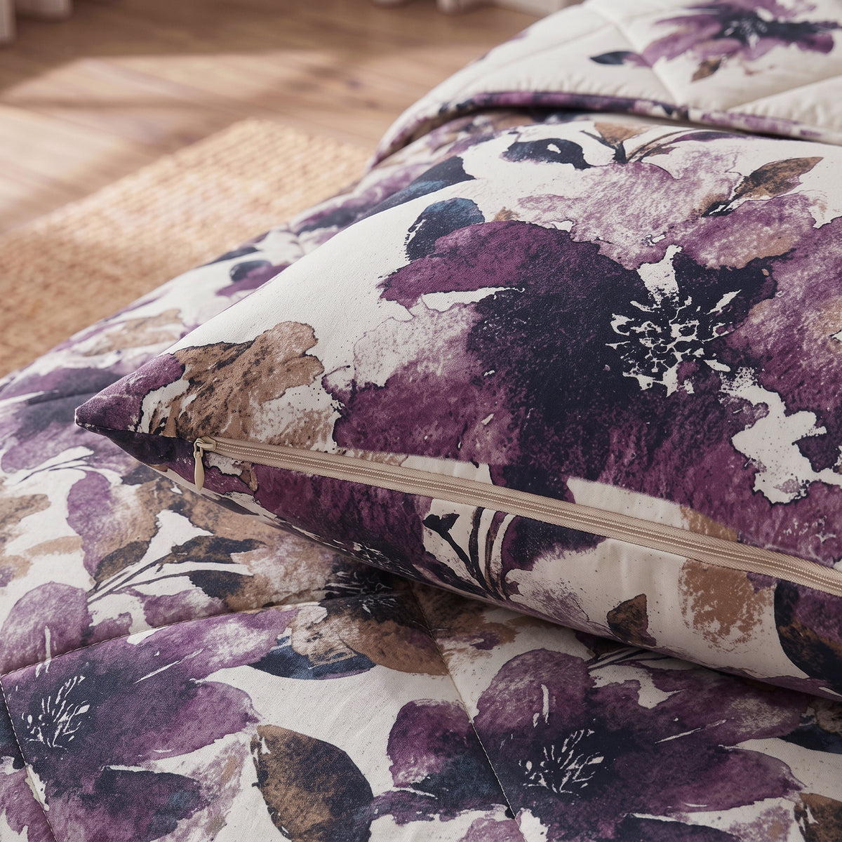 Dreamhouse Lazy Dekbed - Katoen - Lena Paars - Met Kussenslopen