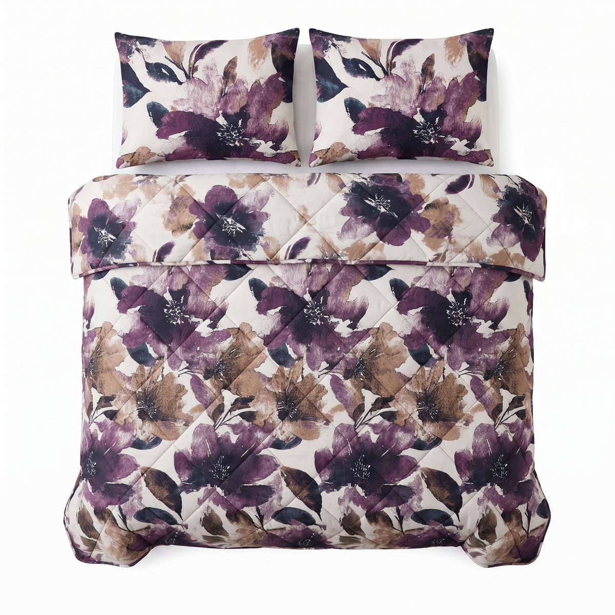 Dreamhouse Lazy Dekbed - Katoen - Lena Paars - Met Kussenslopen