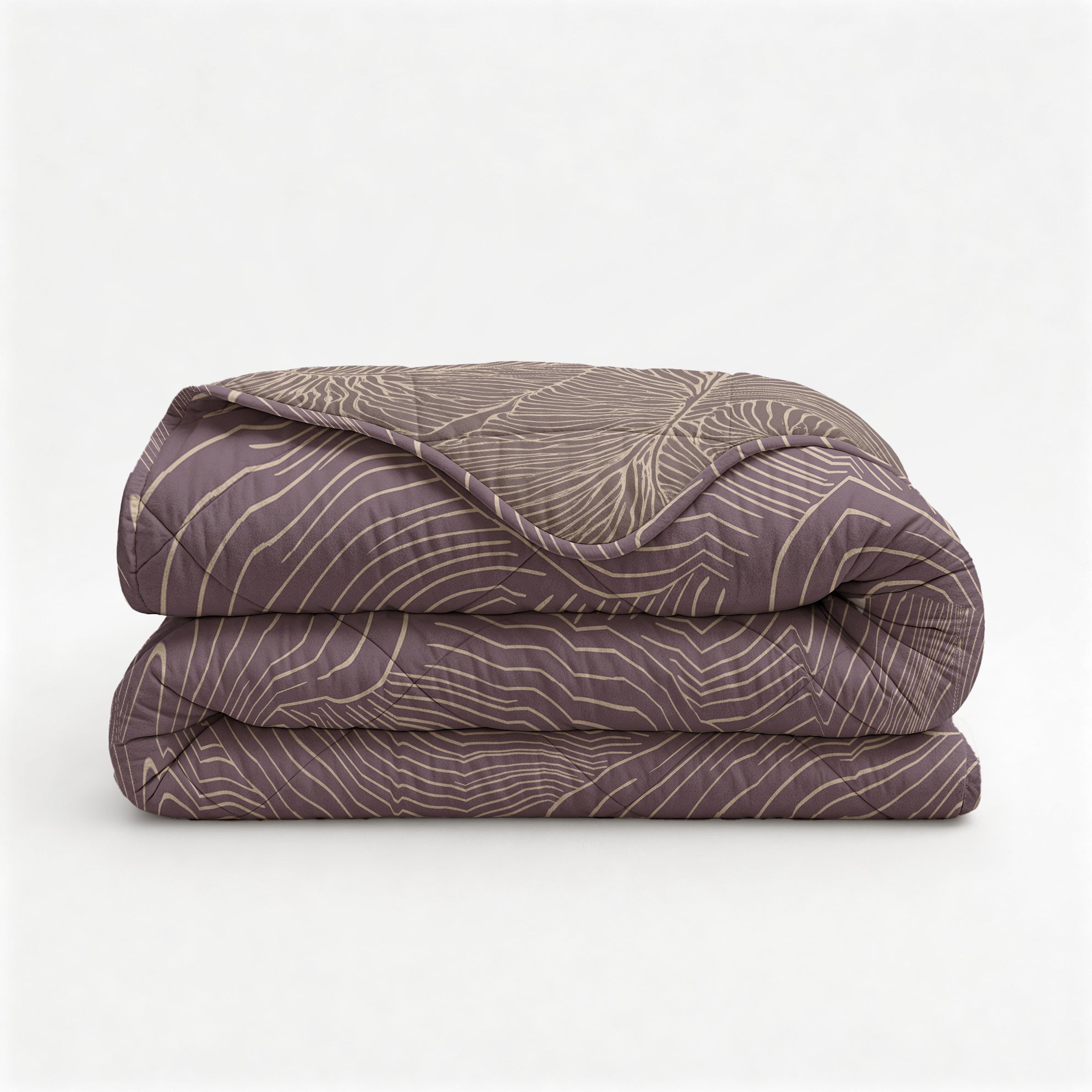 All-in One Lazy Dekbed Dreamy Mauve - Dekbed met kussenslopen