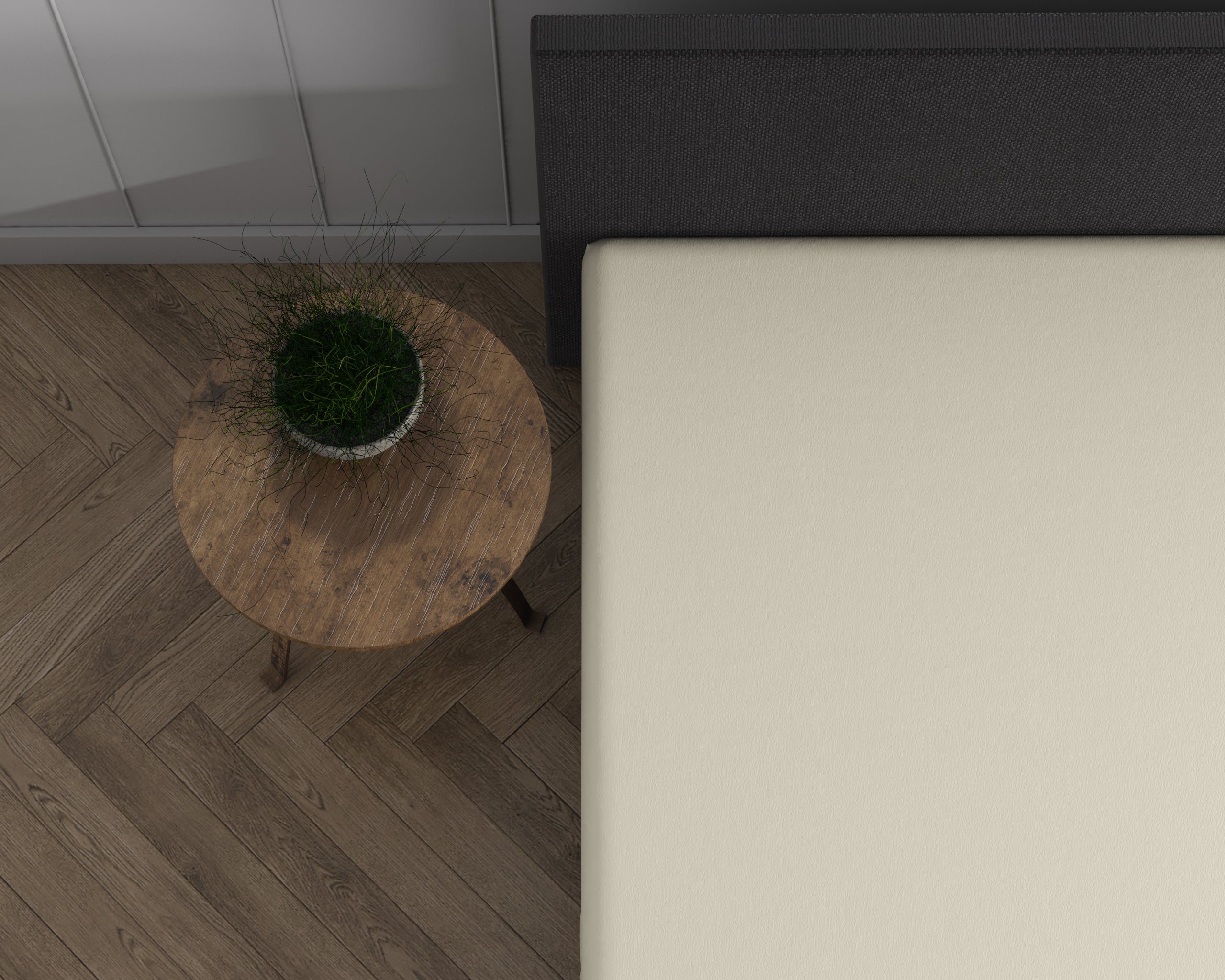 Double Jersey 220g Fitted Sheet Cream - Wonderfully Soft - Suitable for Box Springs and Mattresses - Stretch Cotton