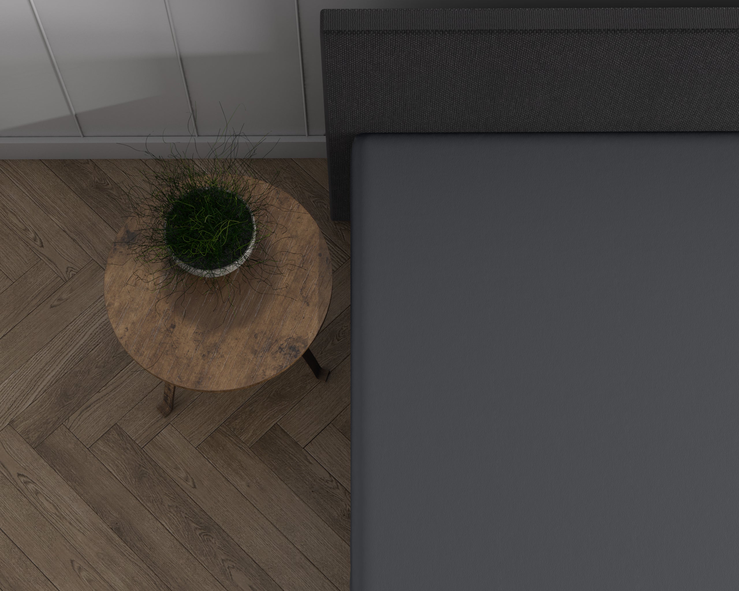 Double Jersey 220 gr. Topper Fitted Sheet Anthracite - Wonderfully Soft - Suitable for high and long toppers - Stretch cotton