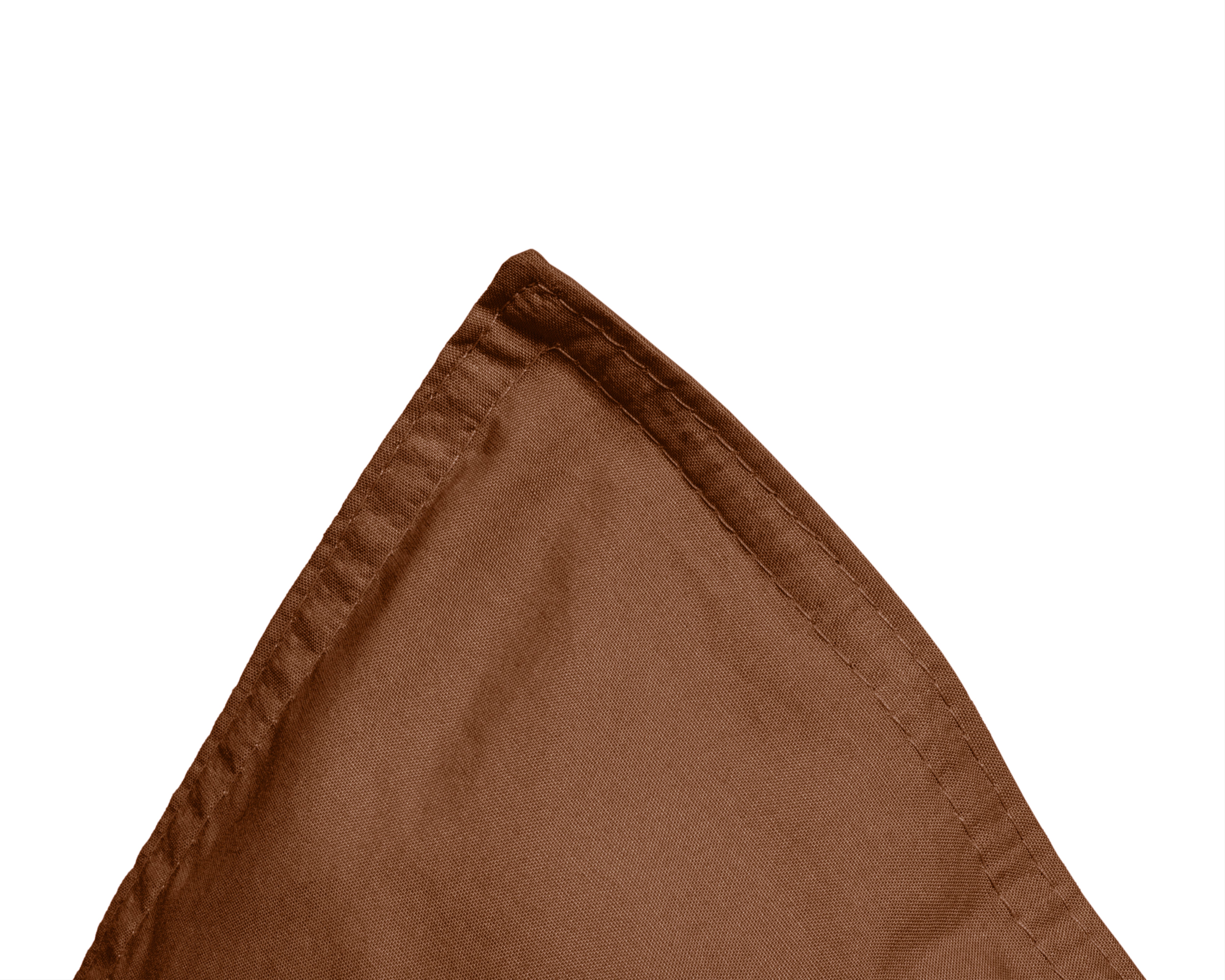 Egyptian Cotton Uni Brown Duvet Cover - High Quality - Modern - Luxury Satin