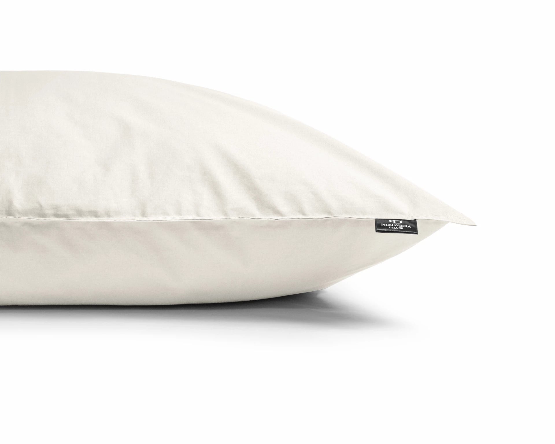 Egyptian Cotton Uni Cream Duvet Cover - High Quality - Modern - Luxury Satin