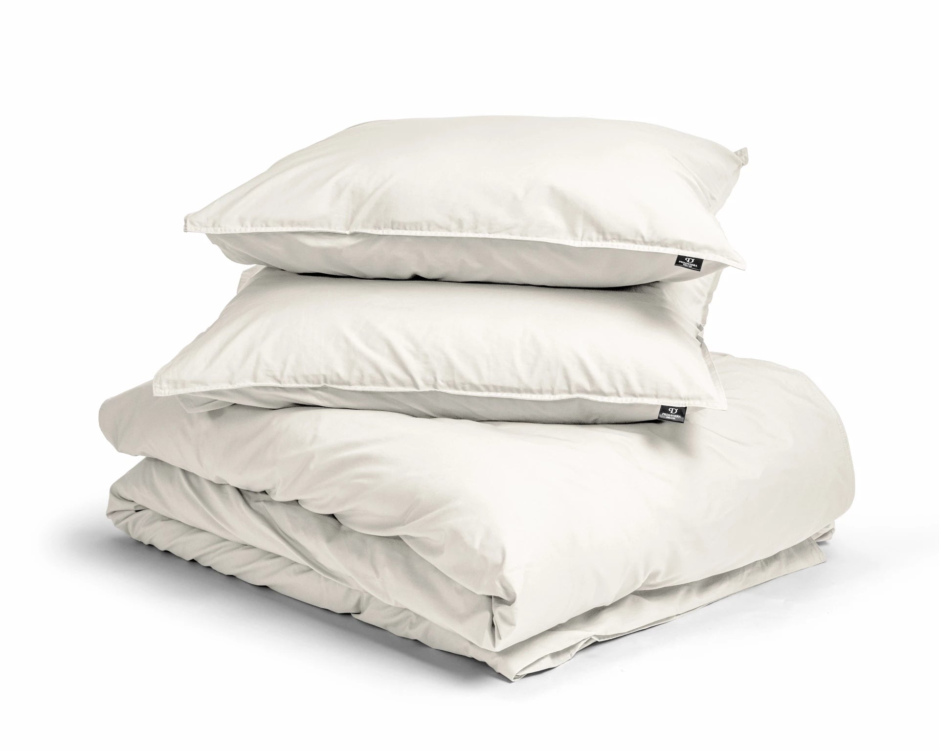 Egyptian Cotton Uni Cream Duvet Cover - High Quality - Modern - Luxury Satin