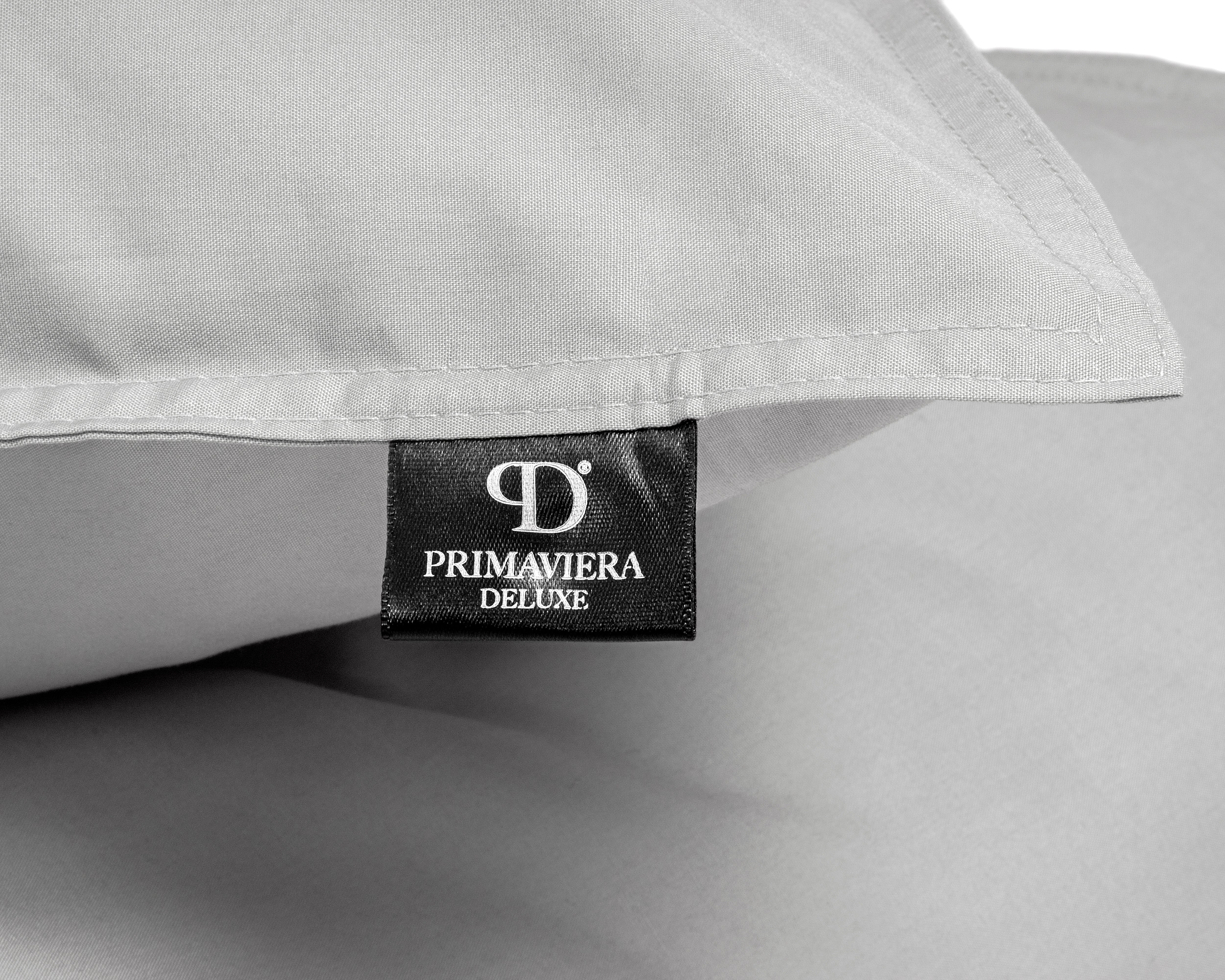 Egyptian Cotton Uni Grey Duvet Cover - High Quality - Modern - Luxury Satin