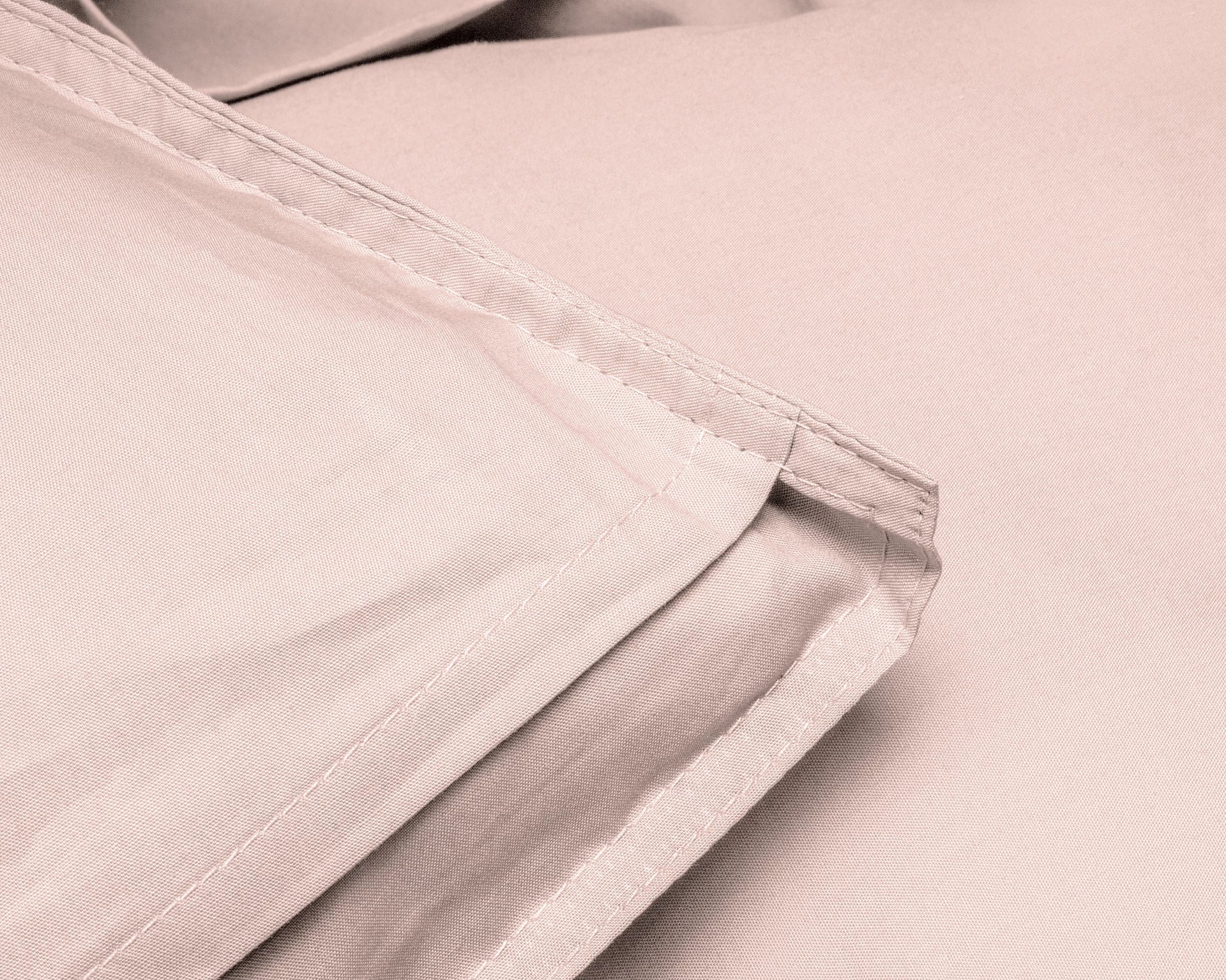 Egyptian Cotton Uni Pink Duvet Cover - High Quality - Modern - Luxury Satin