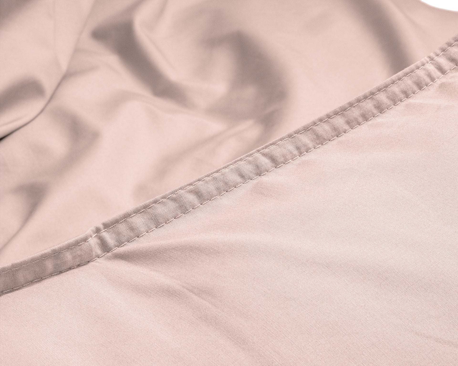 Egyptian Cotton Uni Pink Duvet Cover - High Quality - Modern - Luxury Satin