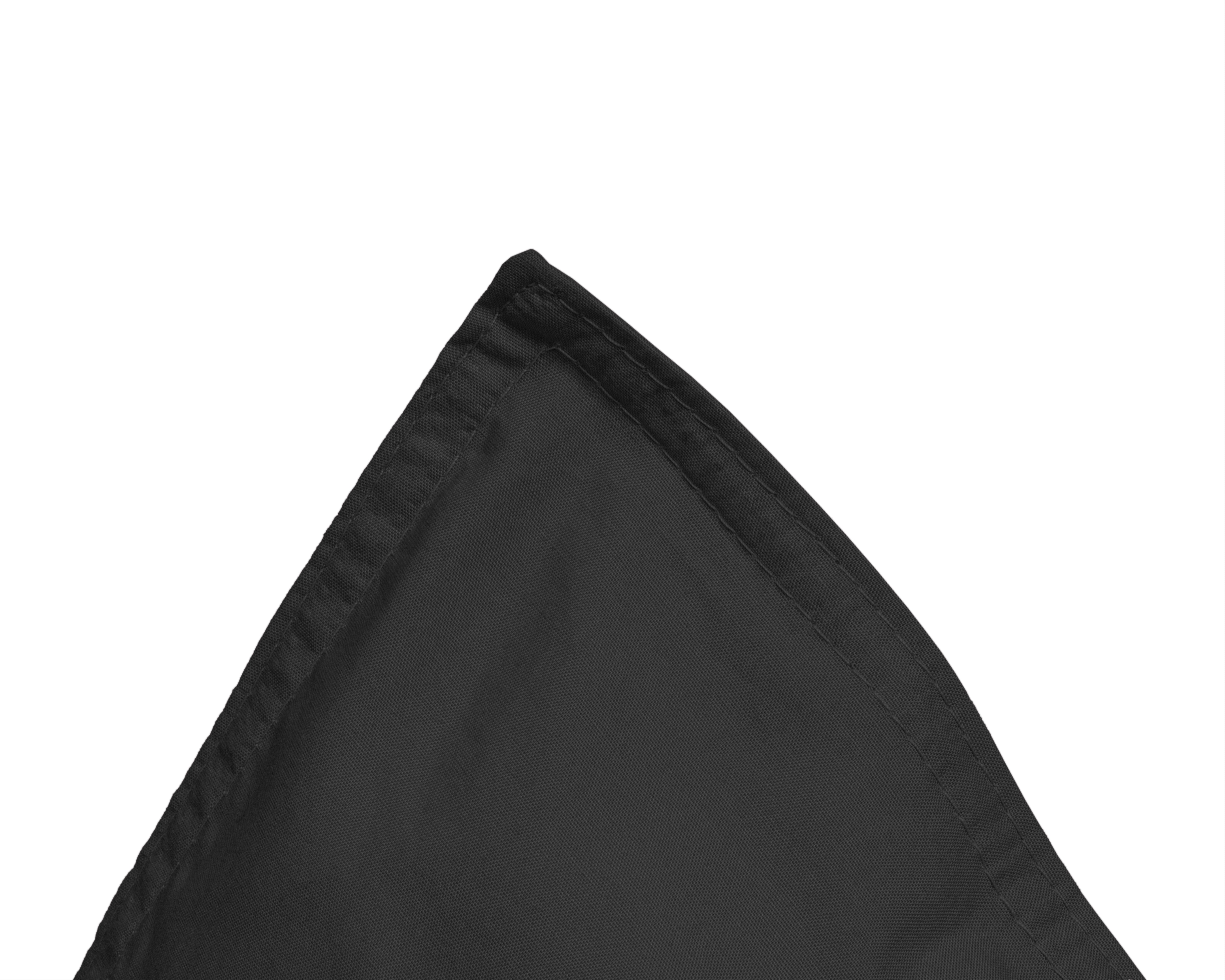 Egyptian Cotton Uni Black Duvet Cover - High Quality - Modern - Luxury Satin