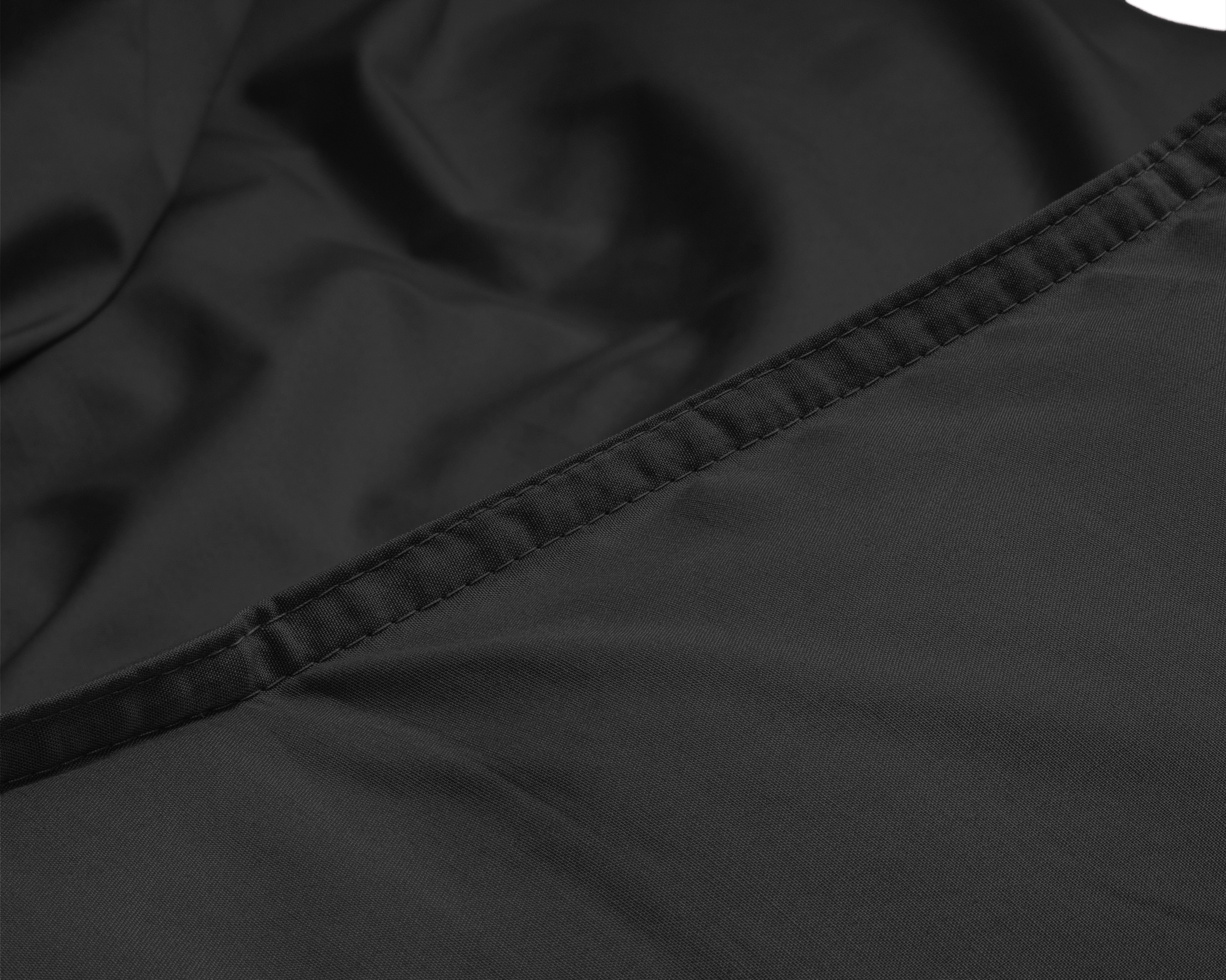 Egyptian Cotton Uni Black Duvet Cover - High Quality - Modern - Luxury Satin