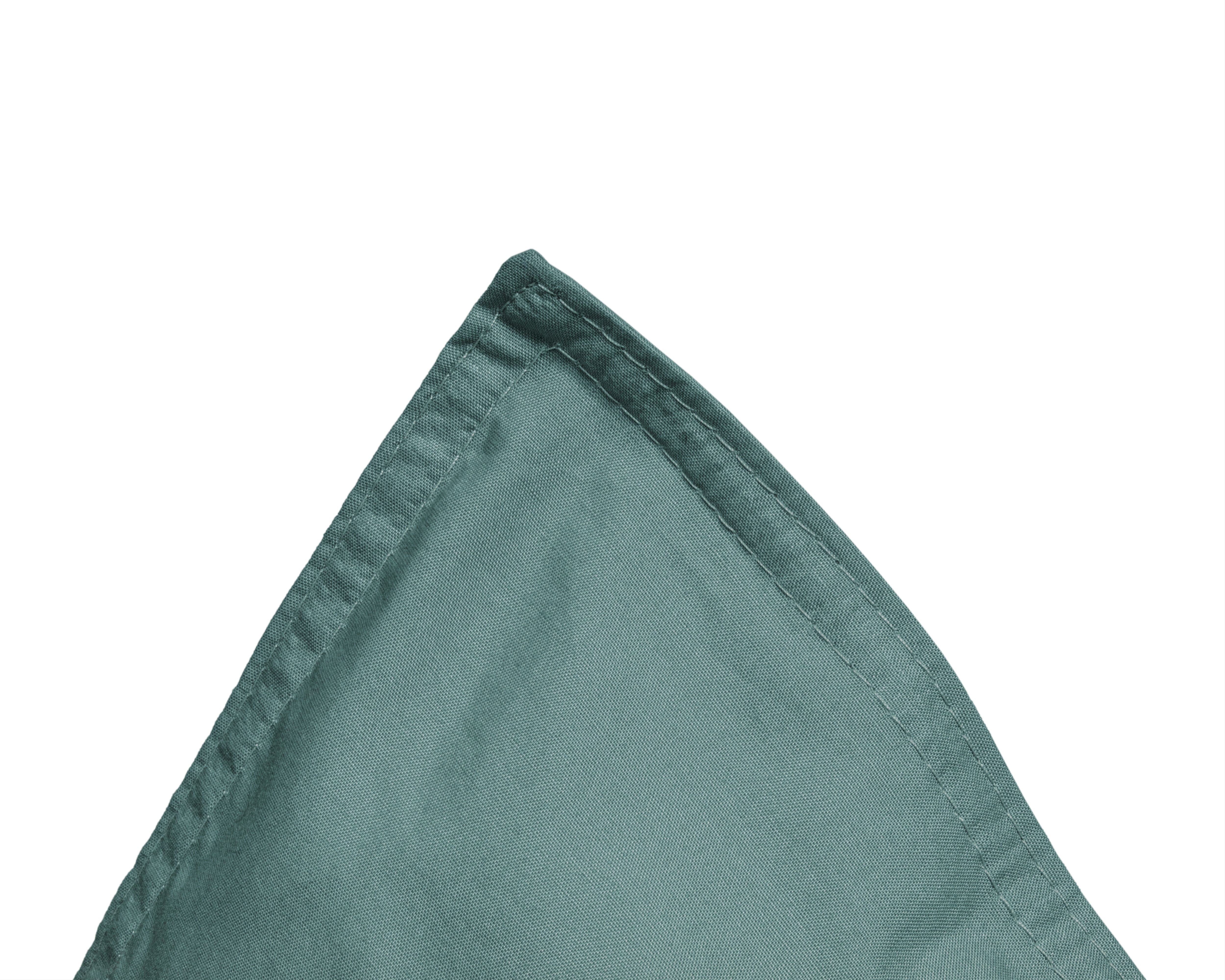 Egyptian Cotton Uni Dark Green Duvet Cover - High Quality - Modern - Luxury Satin
