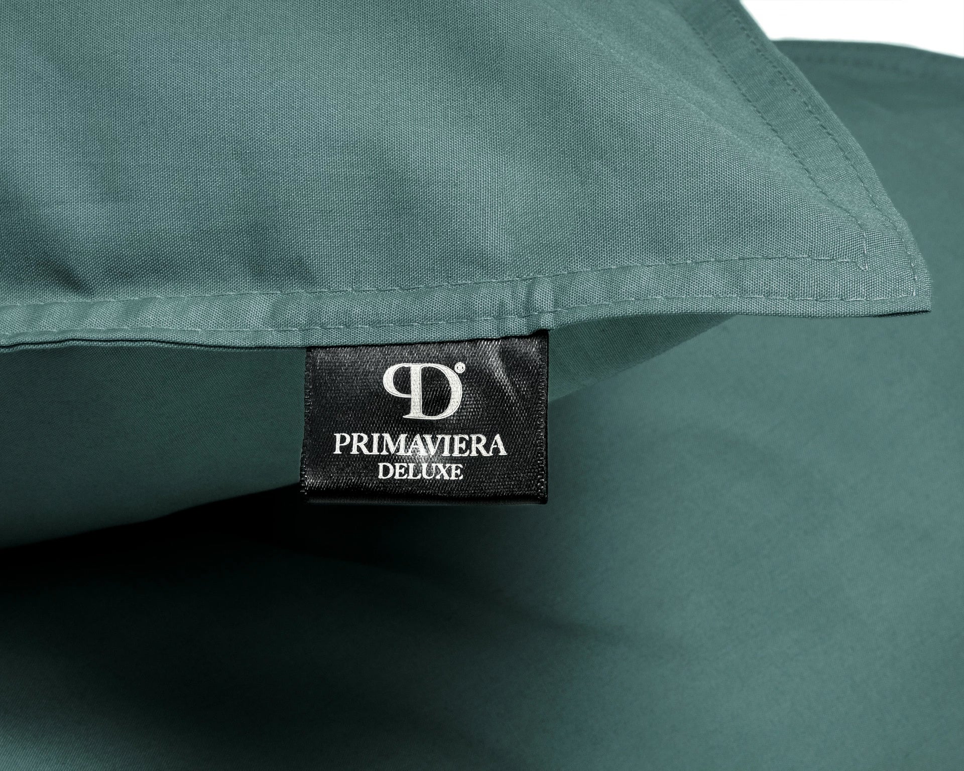 Egyptian Cotton Uni Dark Green Duvet Cover - High Quality - Modern - Luxury Satin