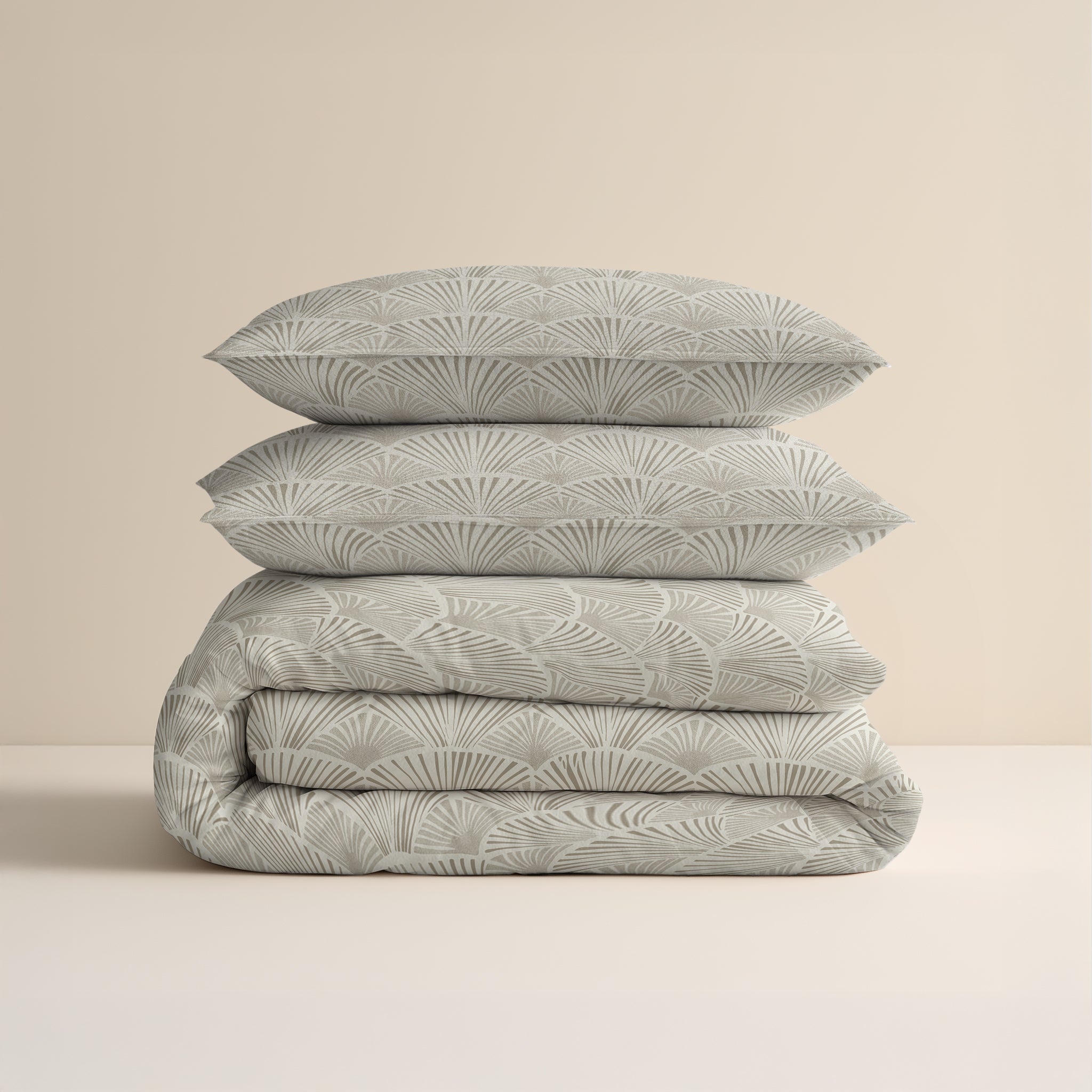 Flanel Dekbedovertrek Claire Zand