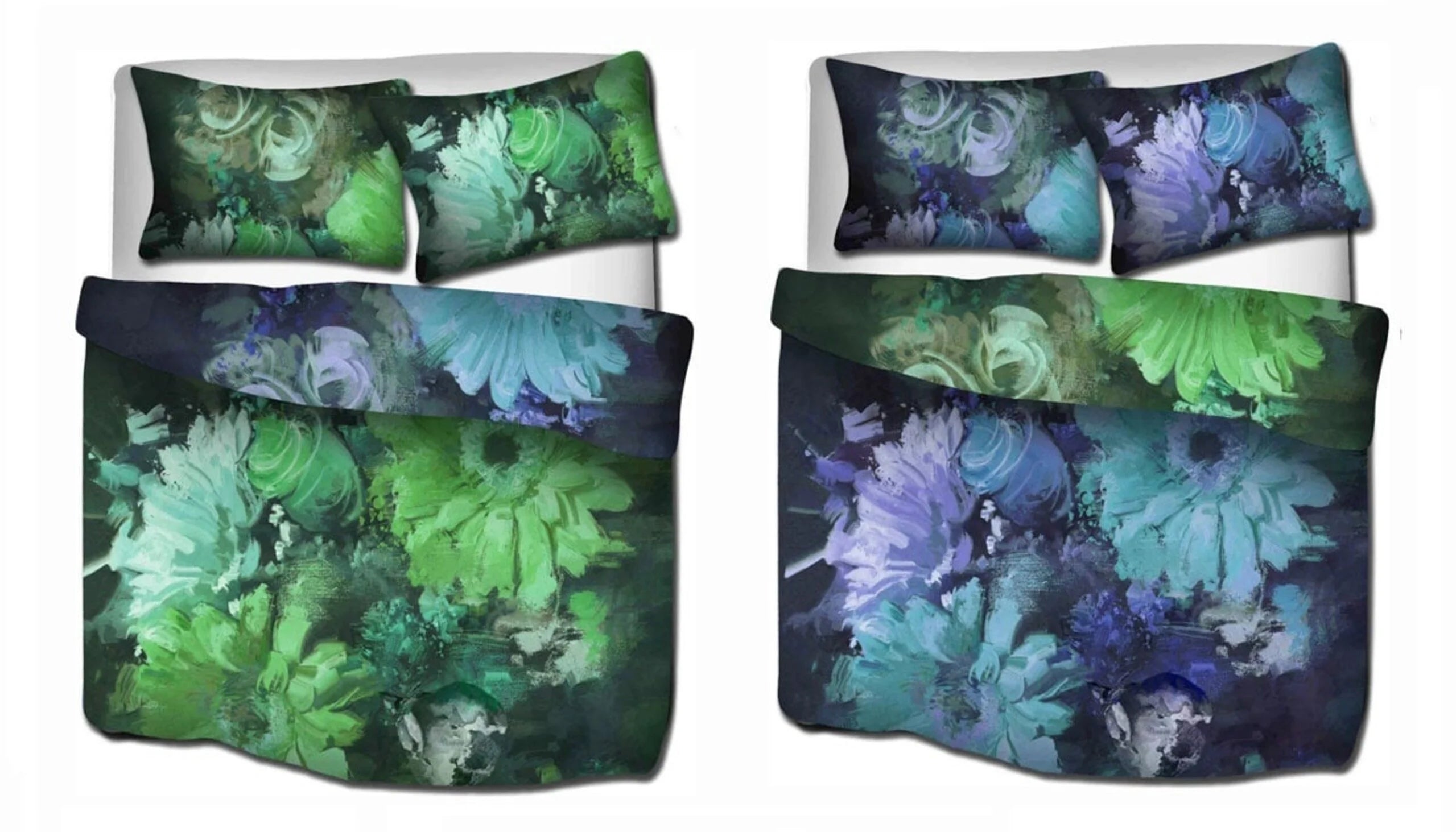 Florista Cotton Satin Duvet Cover Double