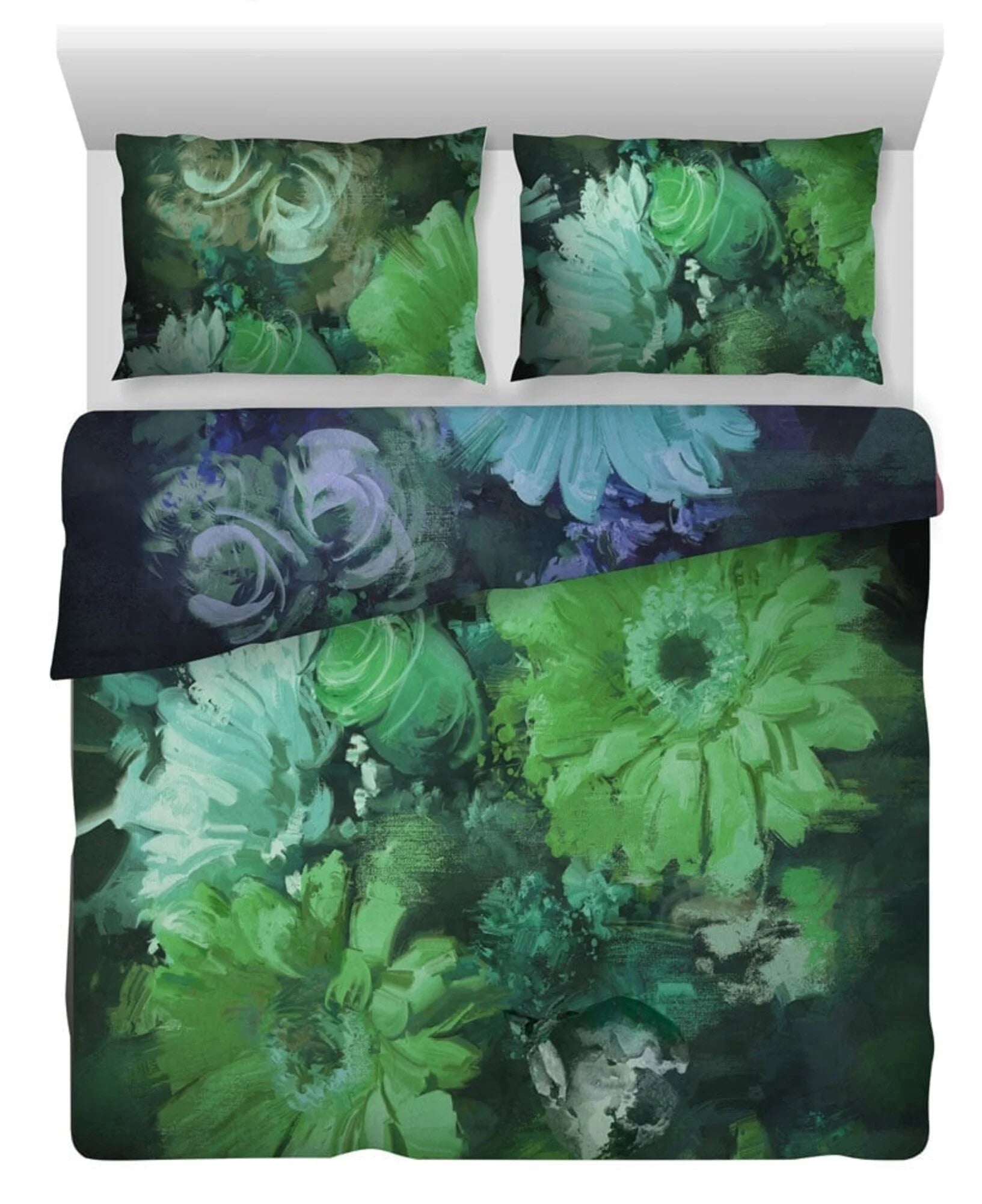 Florista Cotton Satin Duvet Cover Double