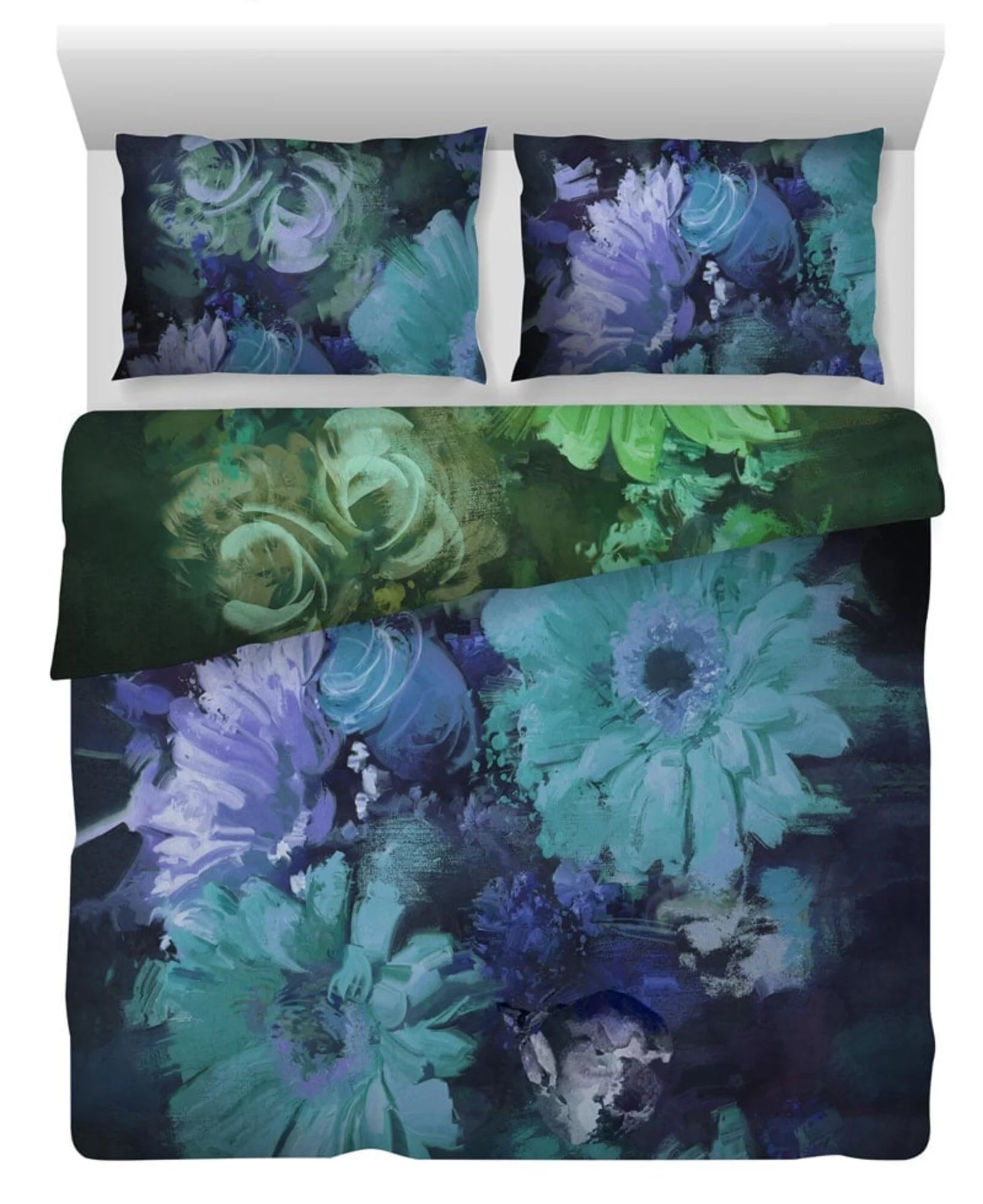 Florista Cotton Satin Duvet Cover Double