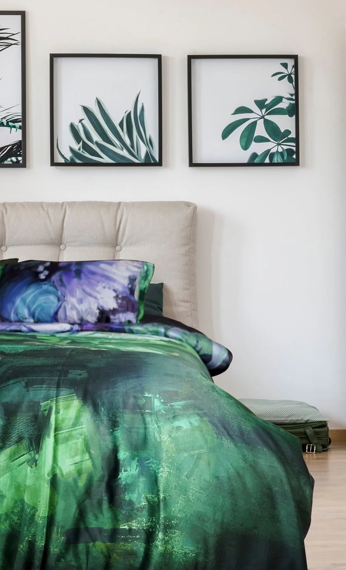 Florista Cotton Satin Duvet Cover Double