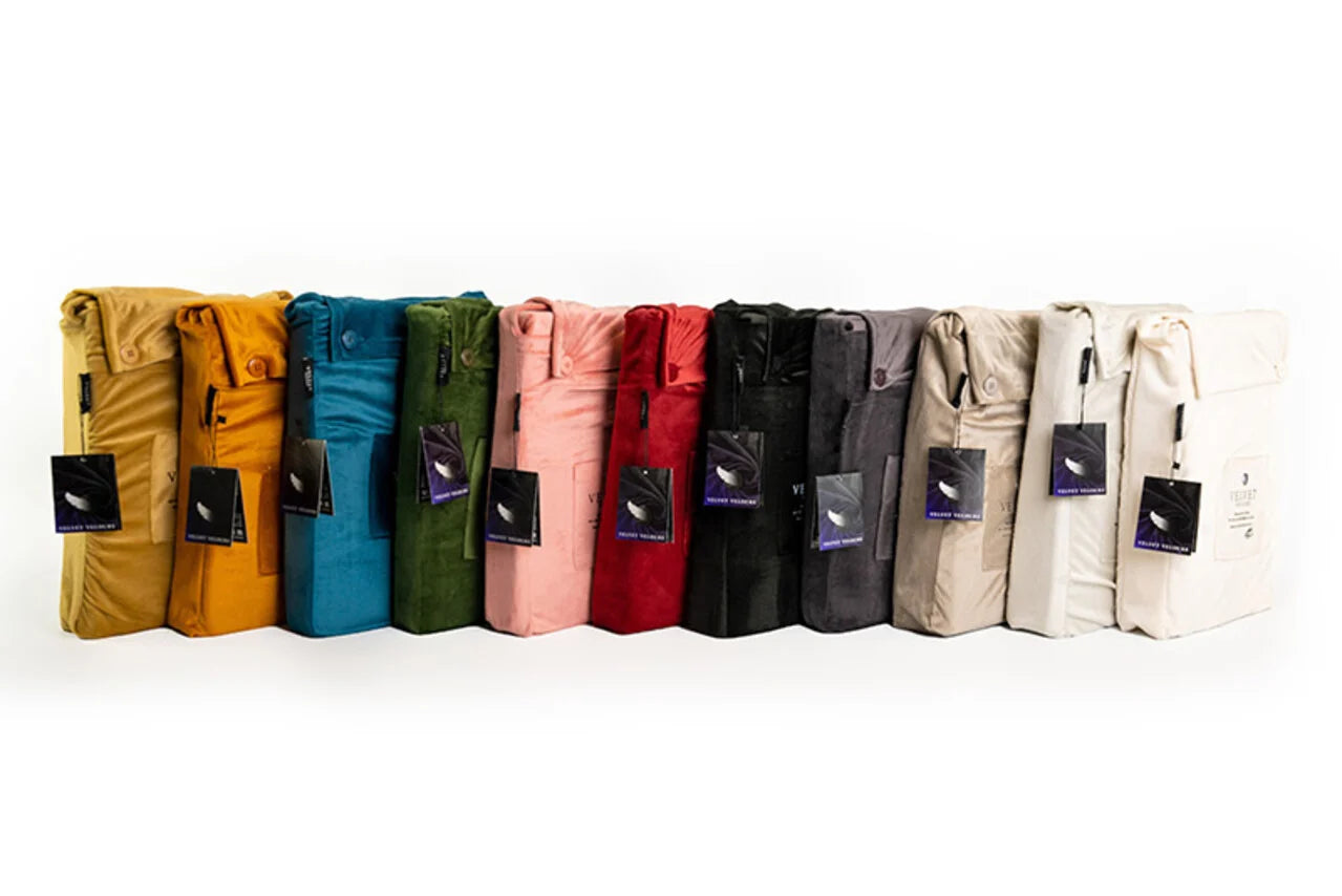 Velvet Duvet Cover Anthracite | Luxurious Velvet Duvet Cover for Optimal Sleeping Comfort