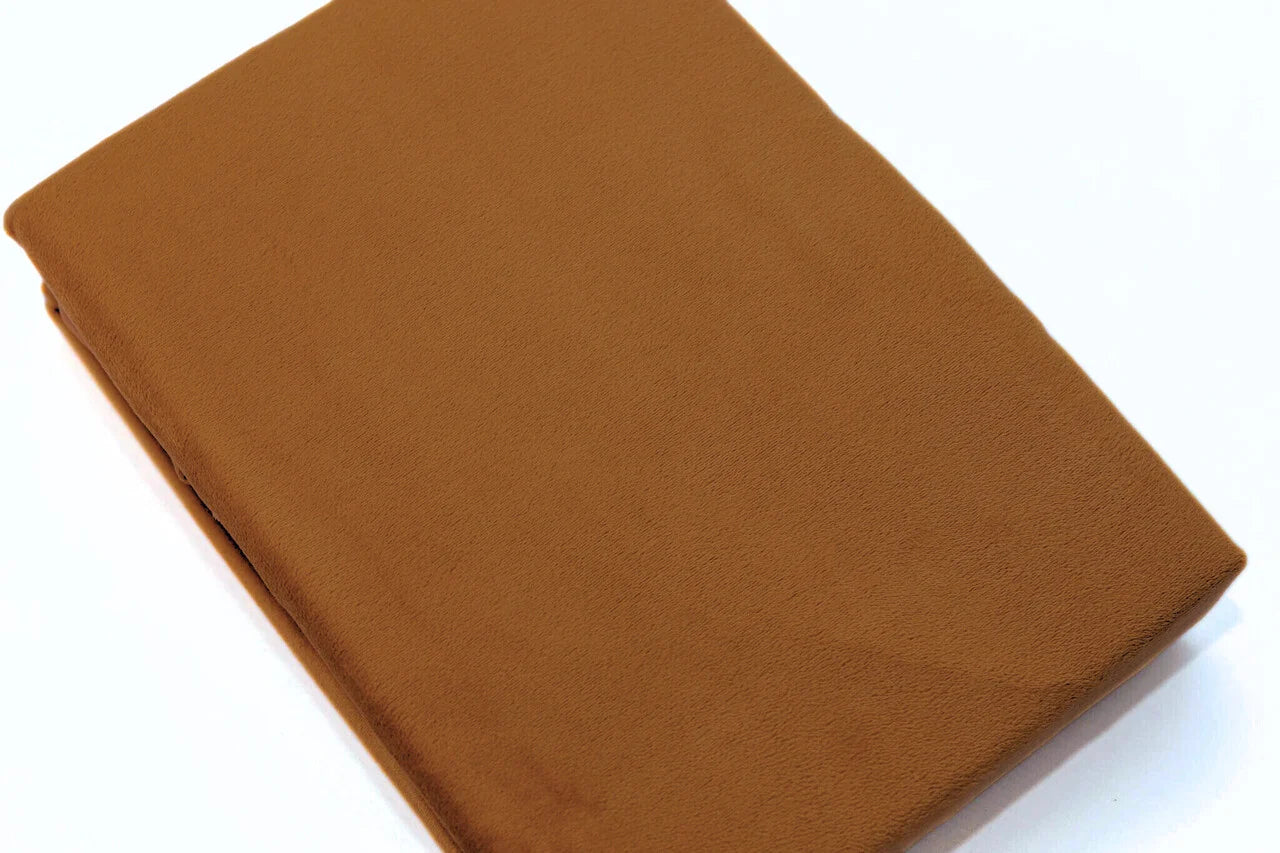 Fluwelen Dekbedovertrek Caramel Latte - Luxe Velvet Dekbedovertrek