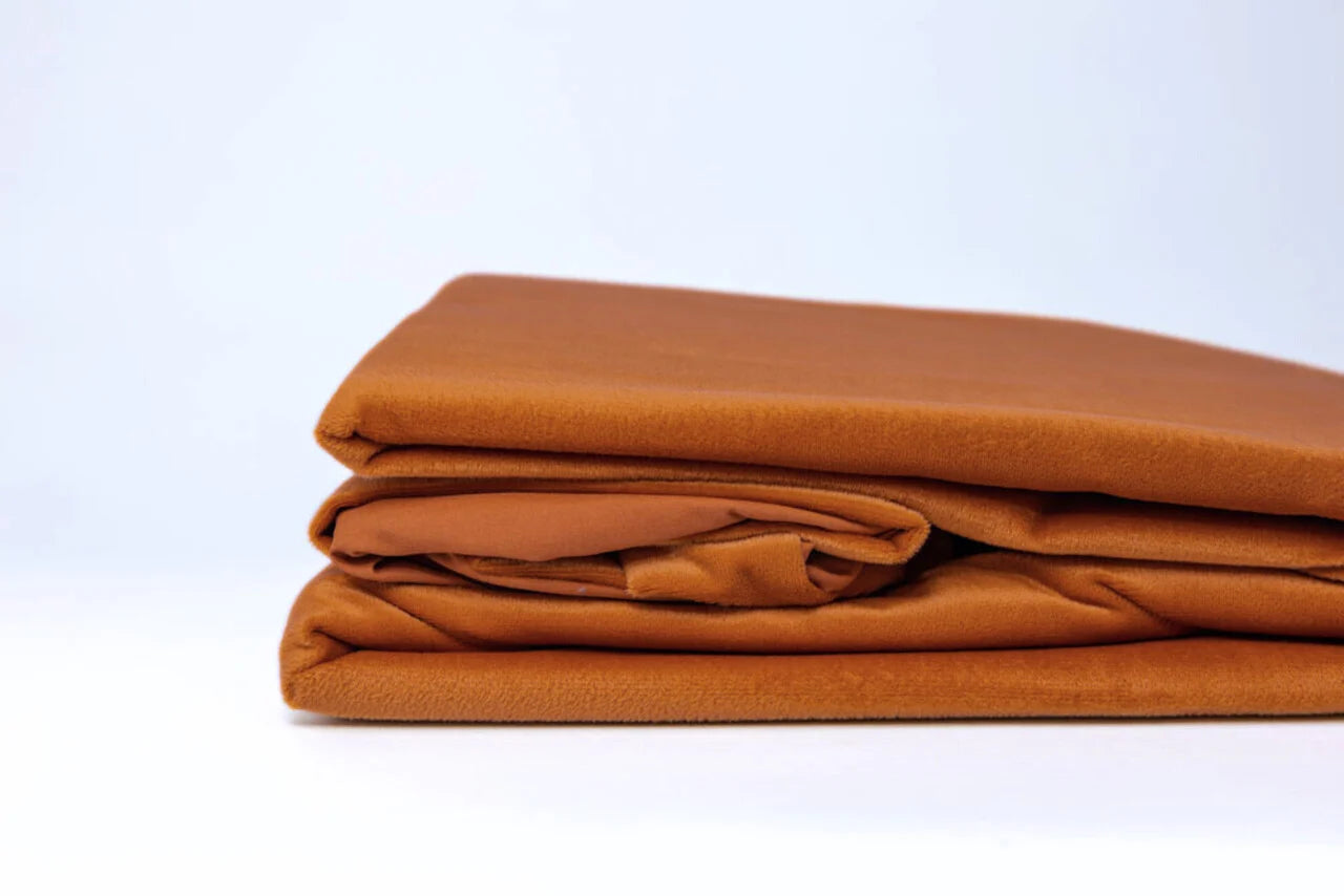 Fluwelen Dekbedovertrek Caramel Latte - Luxe Velvet Dekbedovertrek