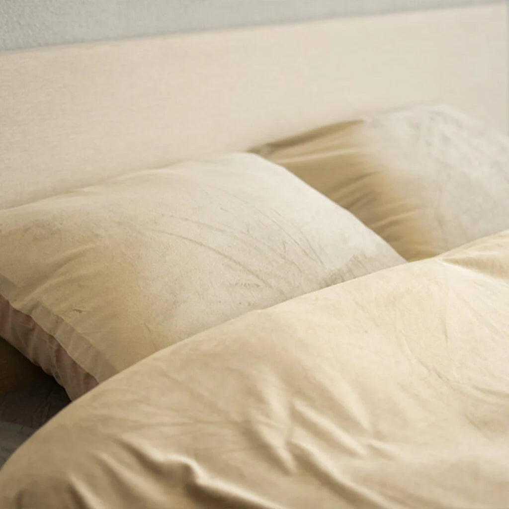 Velvet Pillowcases Taupe Gray – Luxury Velvet Pillowcases for Your Interior